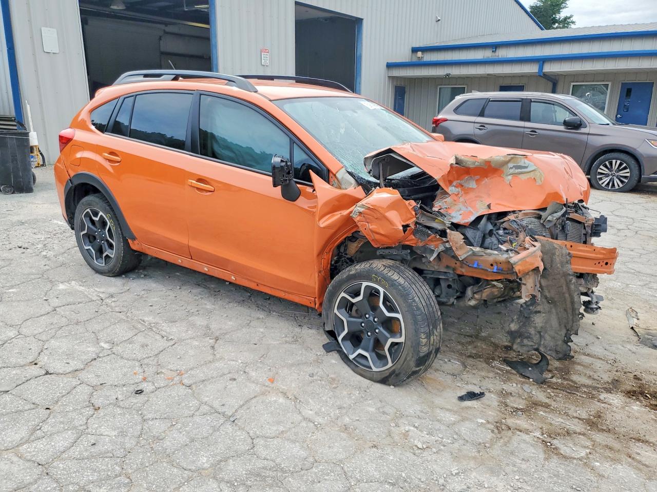 2014 Subaru Xv Crosstrek 2.0 Premium Orange vin: JF2GPACC2E9345007