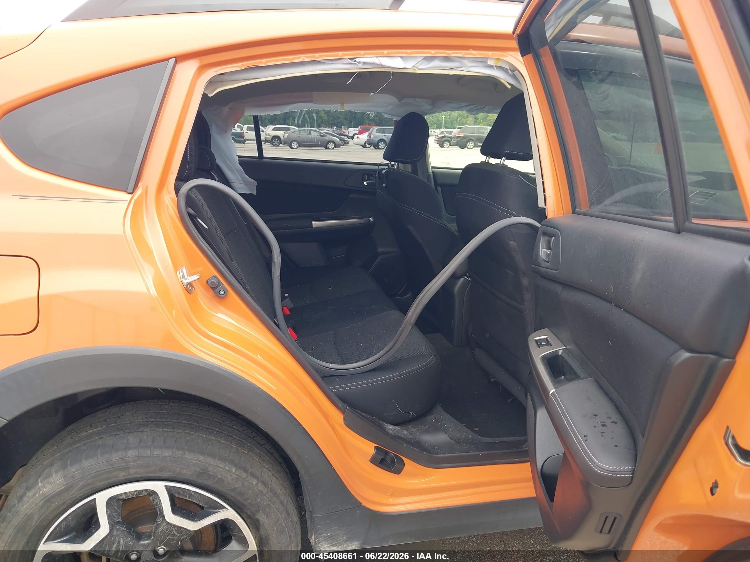 2015 Subaru Xv Crosstrek 2.0i Premium Оранжевый vin: JF2GPACC2F8238580