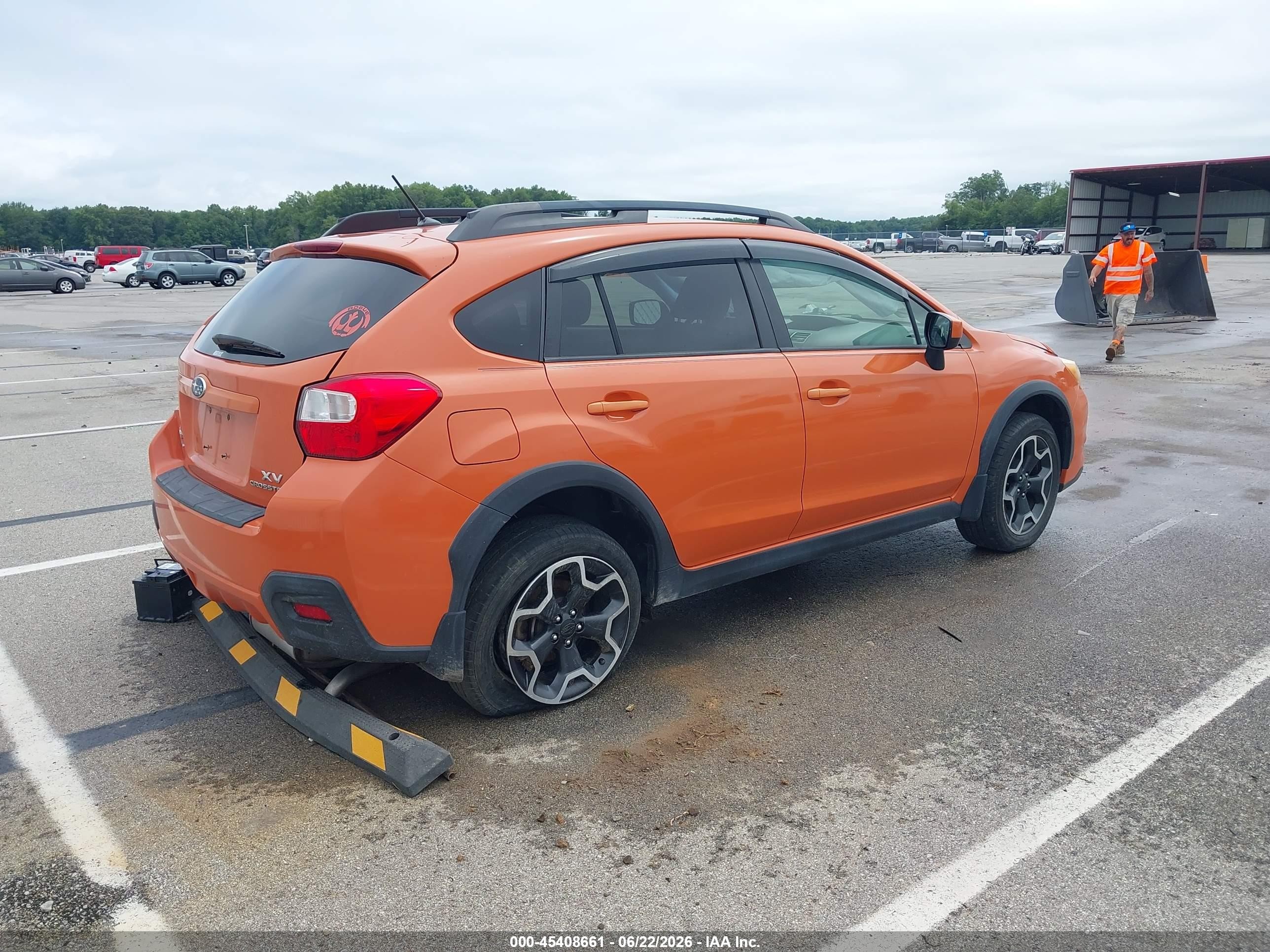2015 Subaru Xv Crosstrek 2.0i Premium Оранжевый vin: JF2GPACC2F8238580