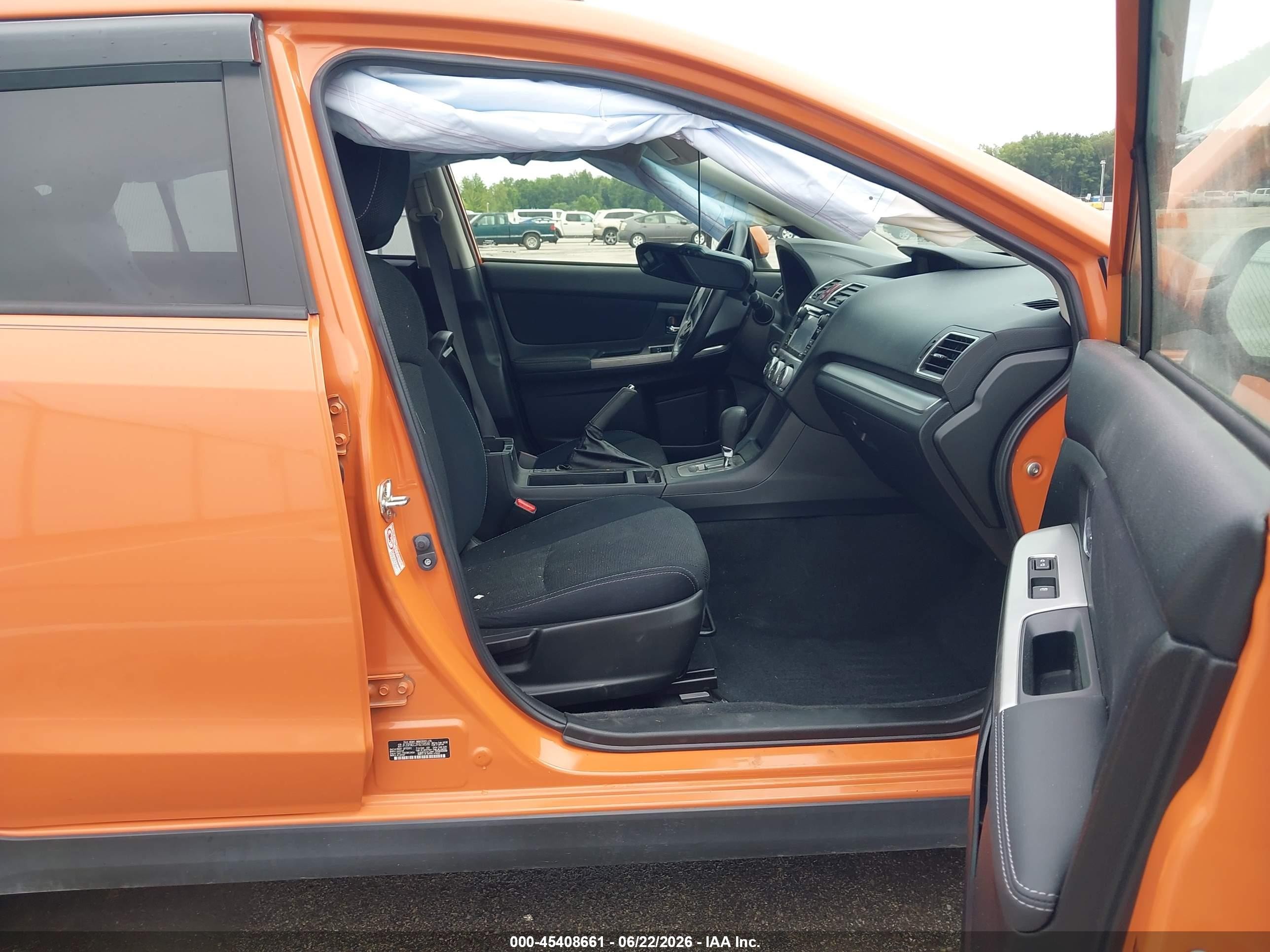 2015 Subaru Xv Crosstrek 2.0i Premium Оранжевый vin: JF2GPACC2F8238580