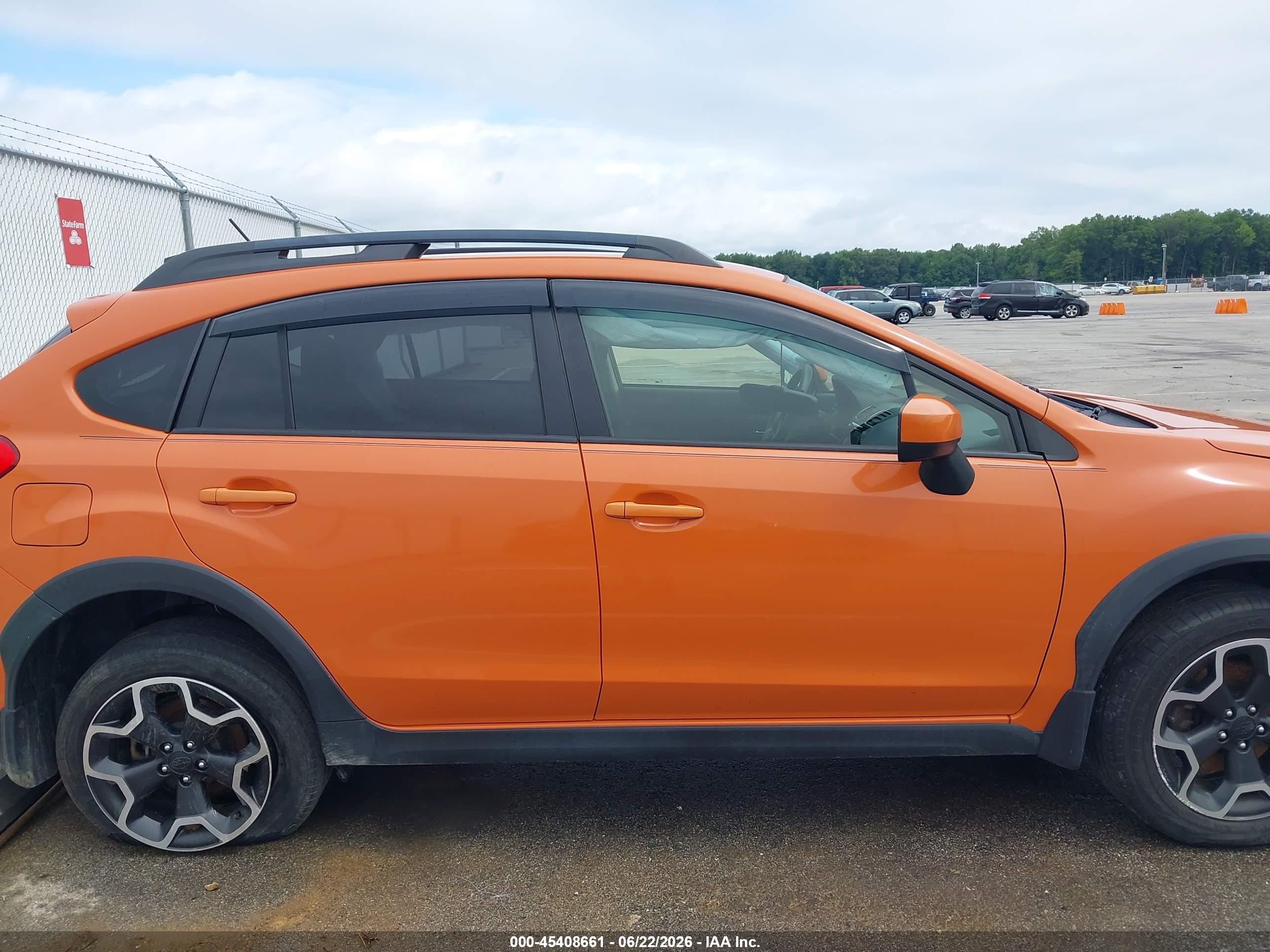 2015 Subaru Xv Crosstrek 2.0i Premium Оранжевый vin: JF2GPACC2F8238580