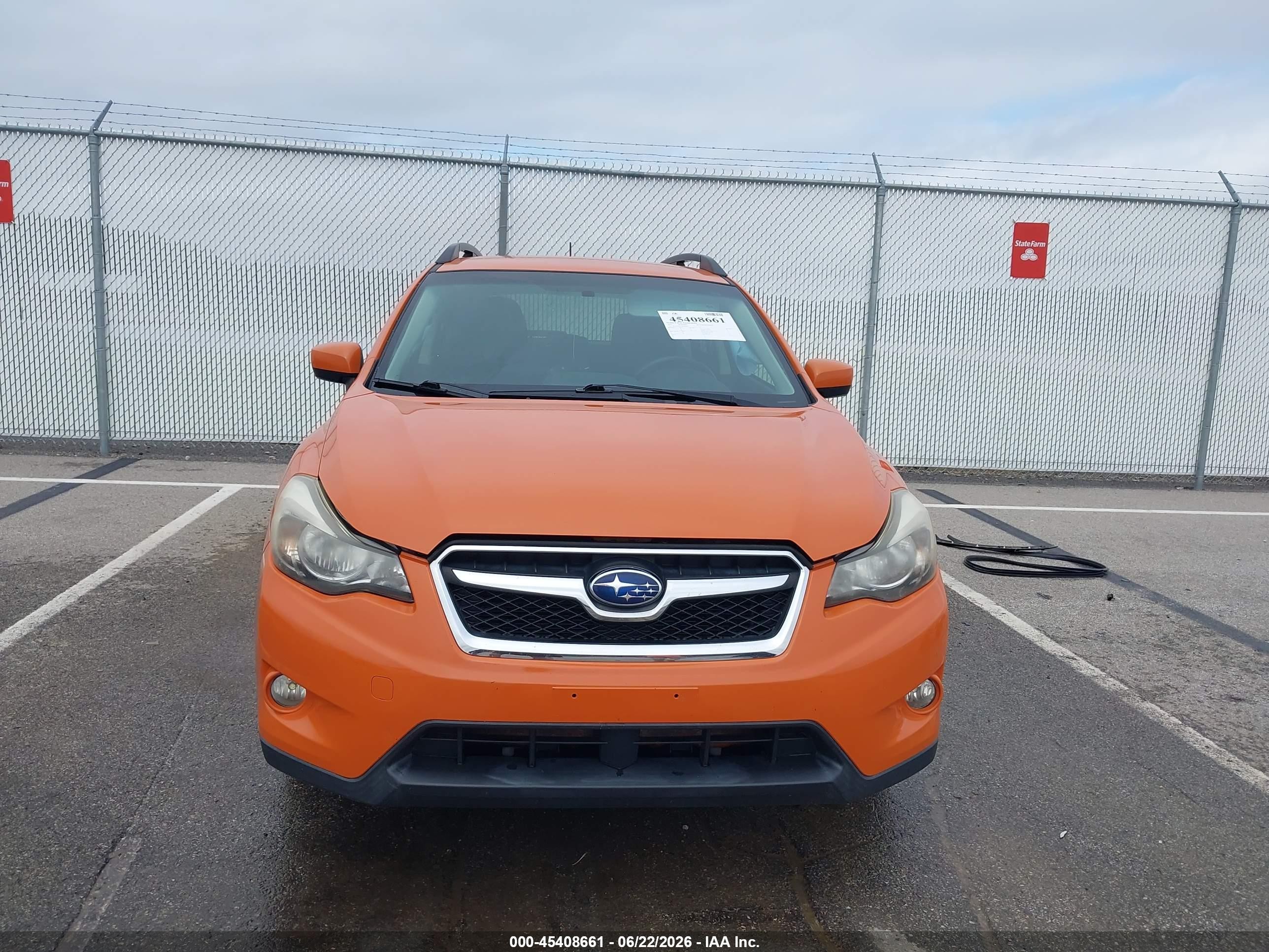 2015 Subaru Xv Crosstrek 2.0i Premium Оранжевый vin: JF2GPACC2F8238580