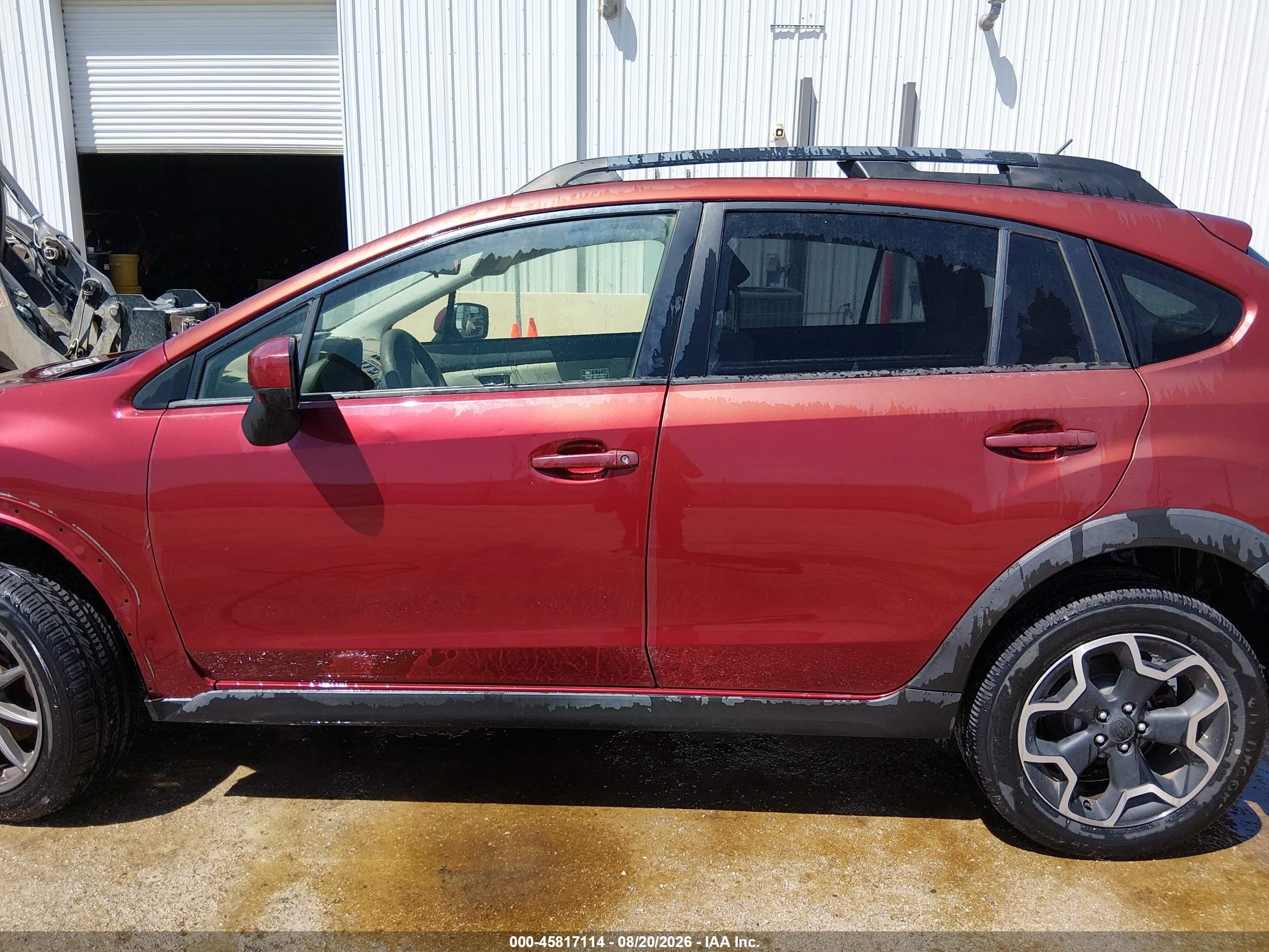 2015 Subaru Xv Crosstrek Premium Red vin: JF2GPACC2F8283289