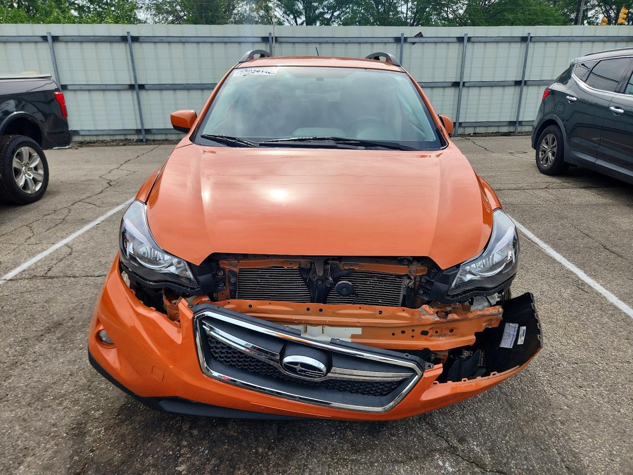 2015 Subaru Xv Crosstrek 2.0 Premium Оранжевый vin: JF2GPACC2F8306375