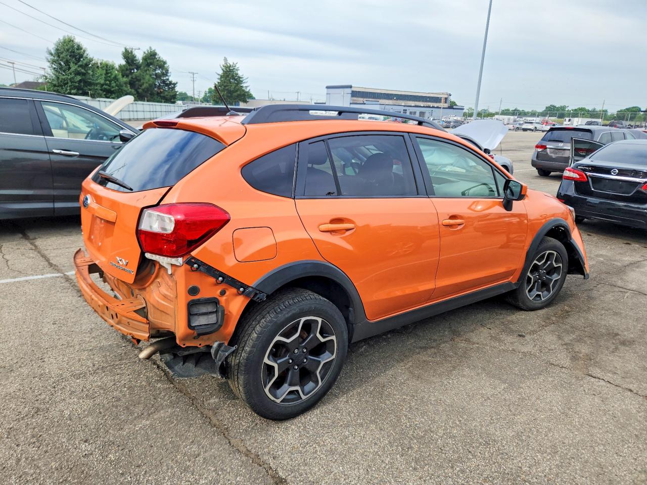 2015 Subaru Xv Crosstrek 2.0 Premium Оранжевый vin: JF2GPACC2F8306375
