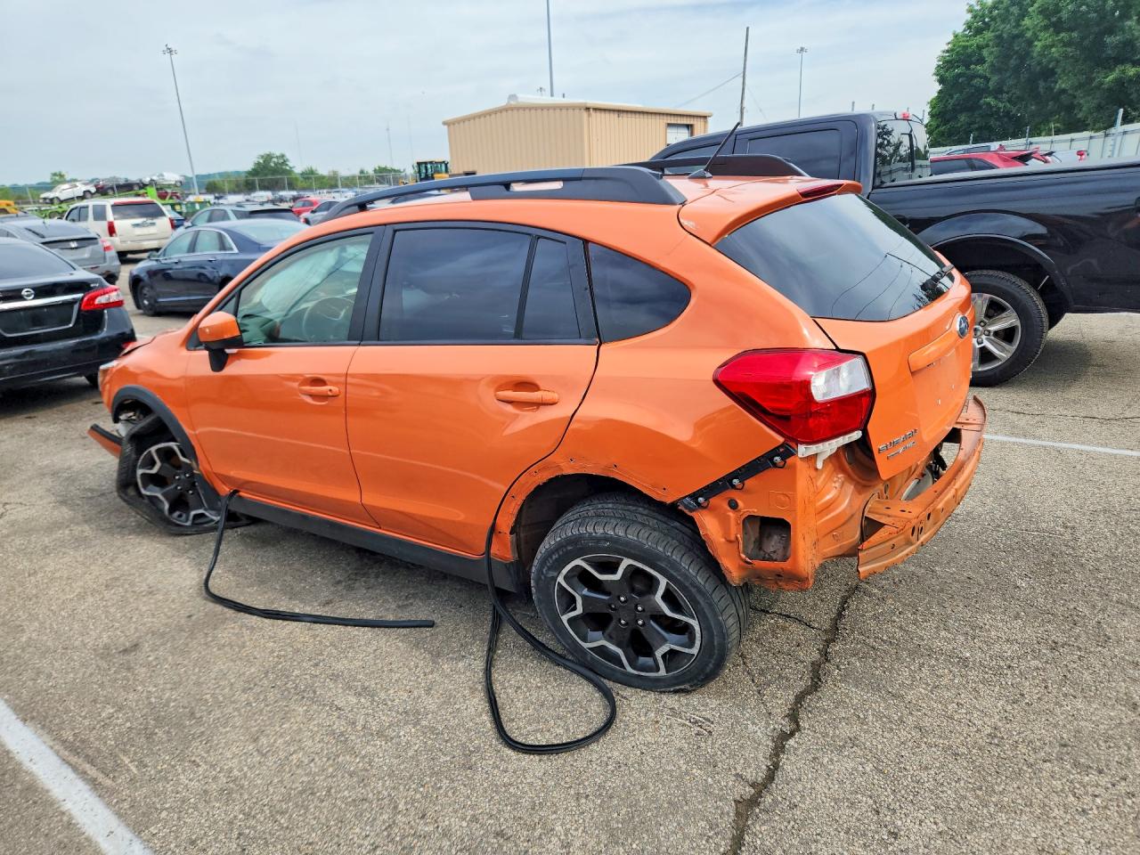 2015 Subaru Xv Crosstrek 2.0 Premium Оранжевый vin: JF2GPACC2F8306375