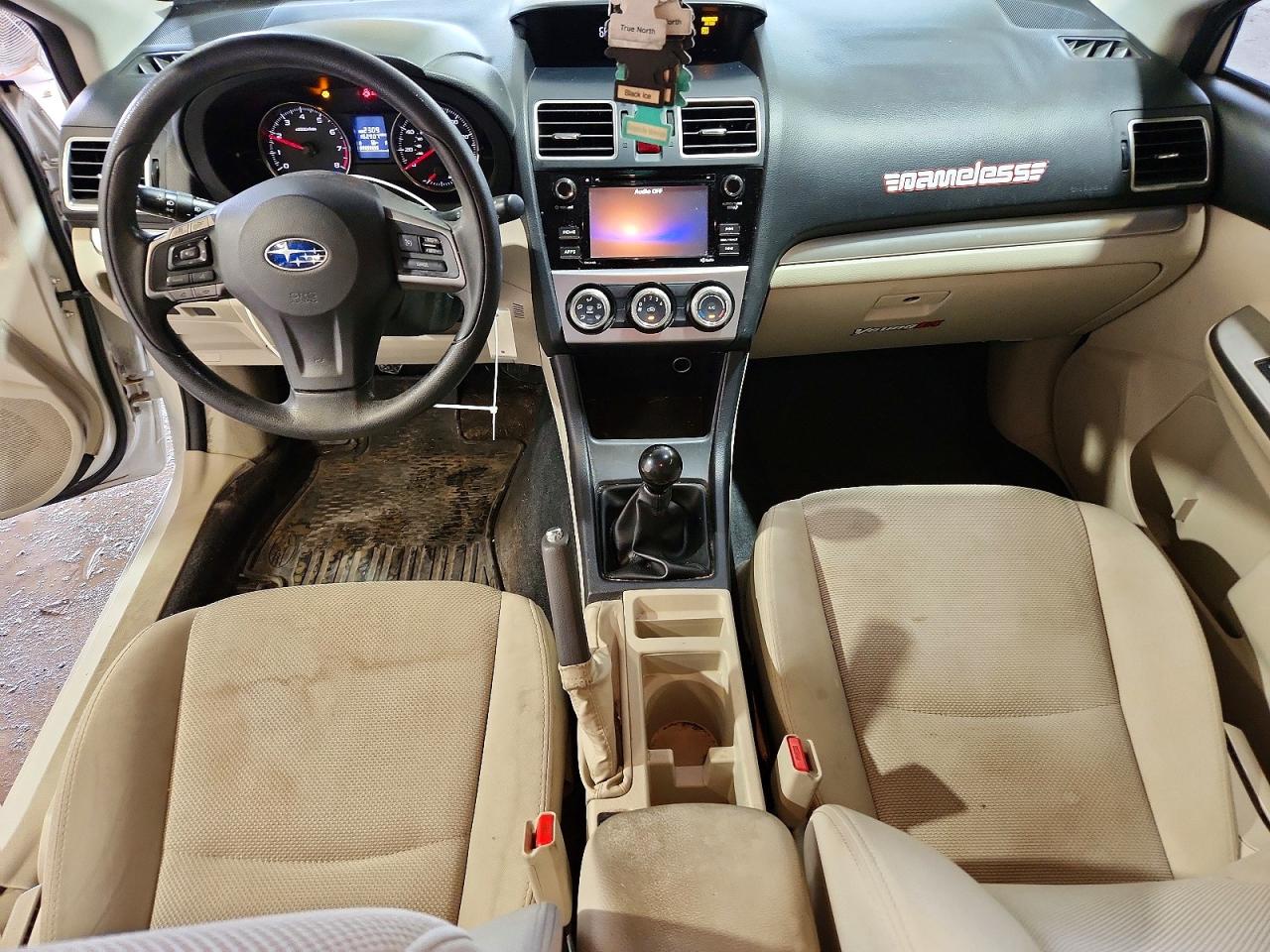 2015 Subaru Xv Crosstrek 2.0 Premium White vin: JF2GPACC2F9222762