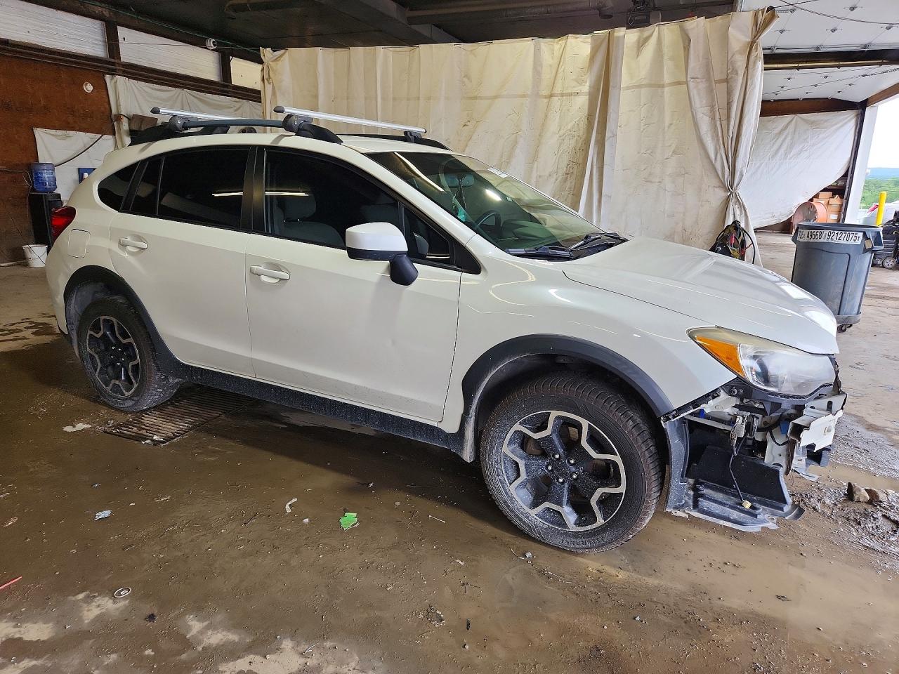 2015 Subaru Xv Crosstrek 2.0 Premium White vin: JF2GPACC2F9222762