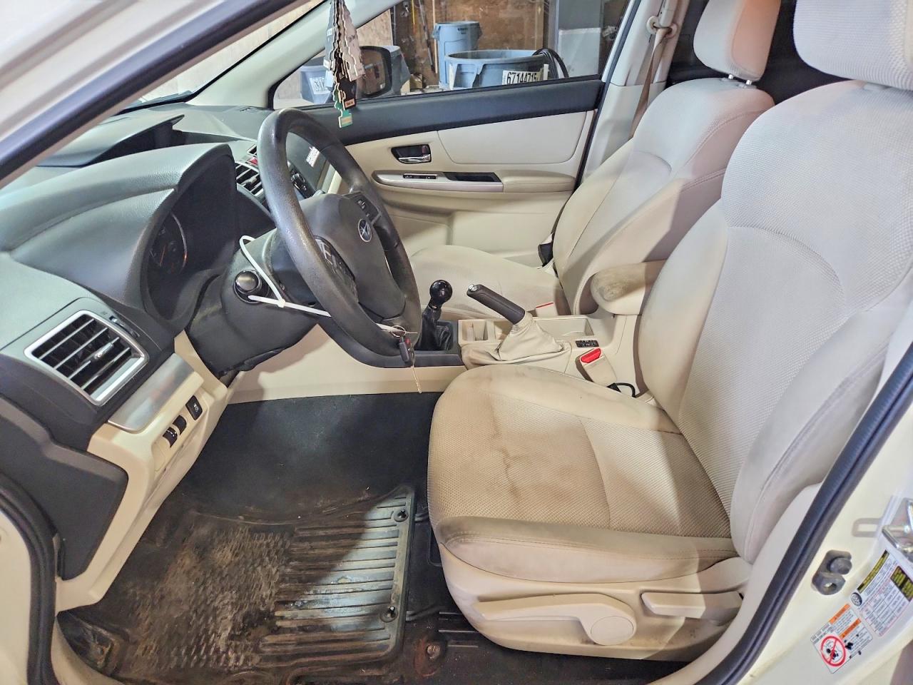 2015 Subaru Xv Crosstrek 2.0 Premium White vin: JF2GPACC2F9222762