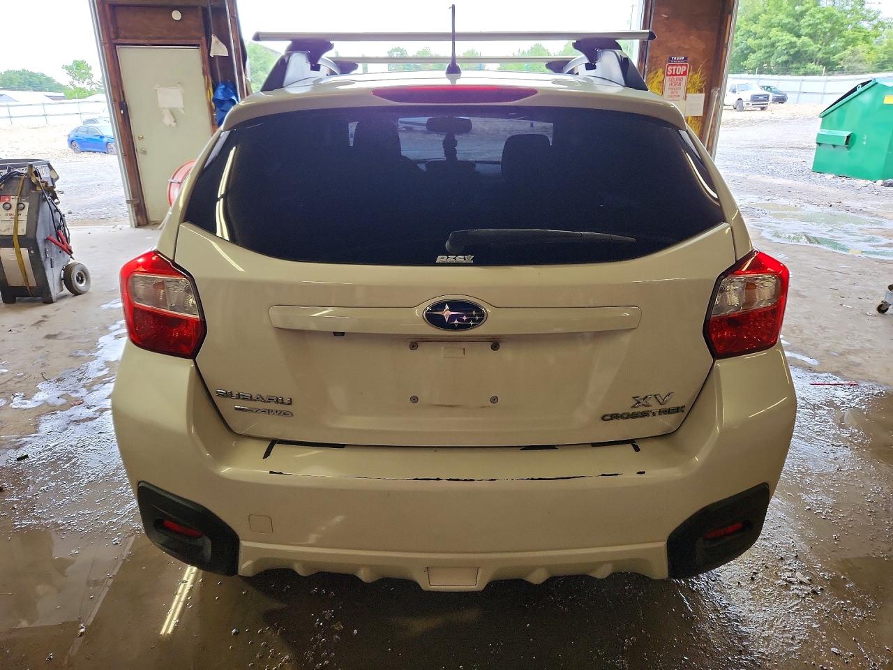 2015 Subaru Xv Crosstrek 2.0 Premium White vin: JF2GPACC2F9222762