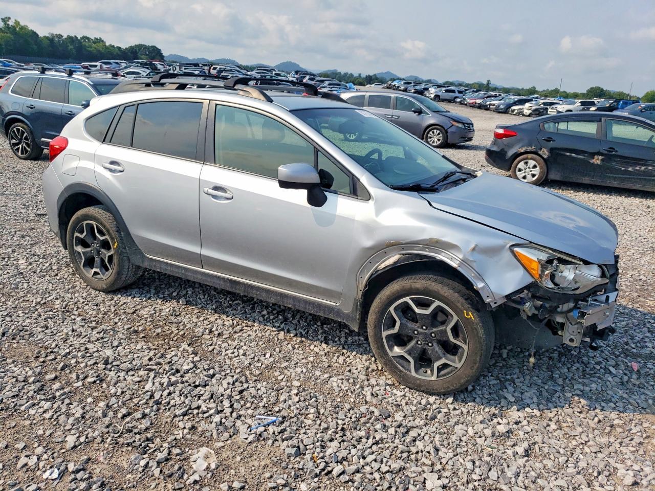 2015 Subaru Xv Crosstrek 2.0 Premium Silver vin: JF2GPACC2FH321460