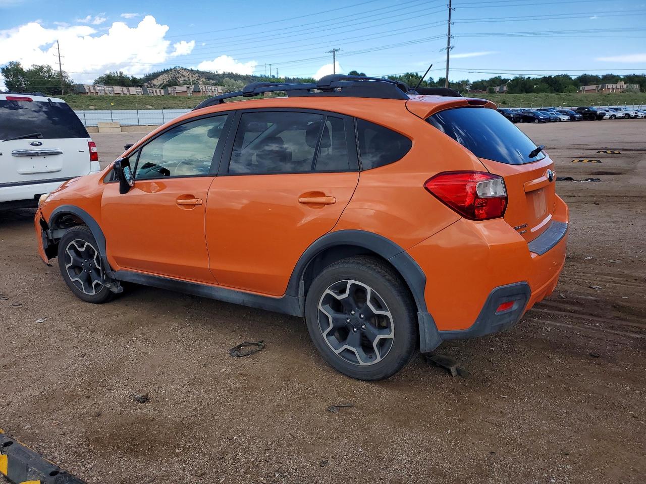 2013 Subaru Xv Crosstrek 2.0 Premium Orange vin: JF2GPACC3D1878447