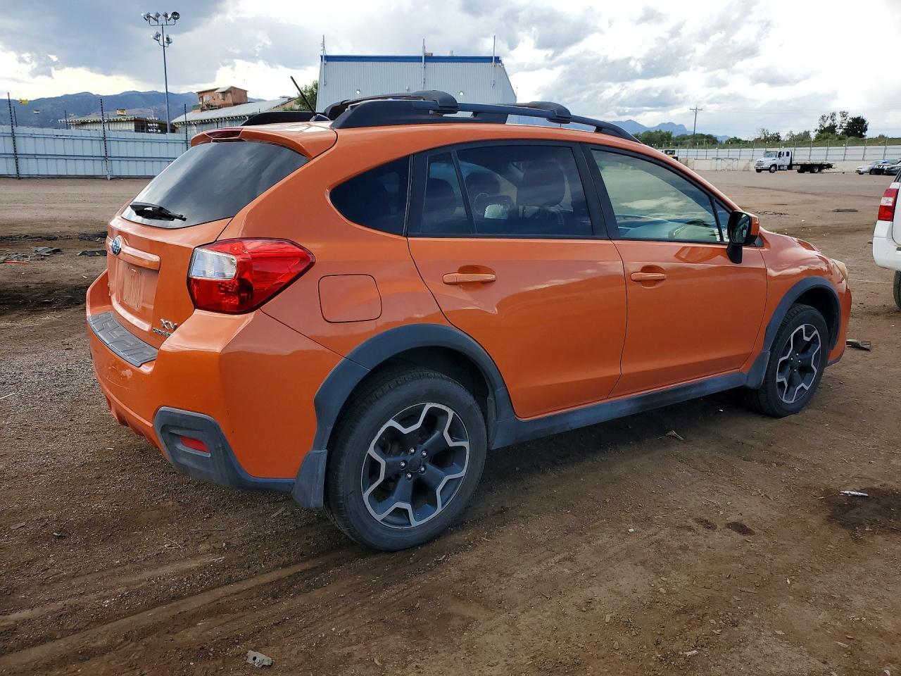 2013 Subaru Xv Crosstrek 2.0 Premium Orange vin: JF2GPACC3D1878447