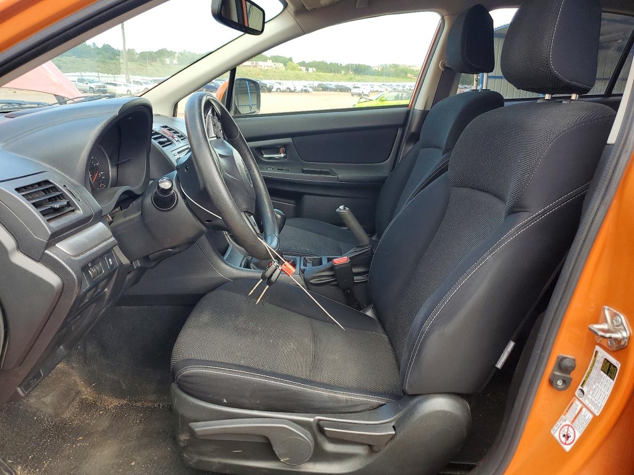 2013 Subaru Xv Crosstrek 2.0 Premium Orange vin: JF2GPACC3D1878447