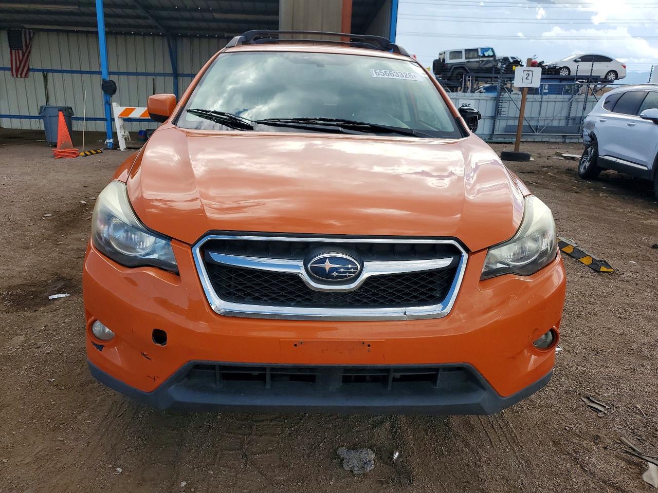 2013 Subaru Xv Crosstrek 2.0 Premium Orange vin: JF2GPACC3D1878447