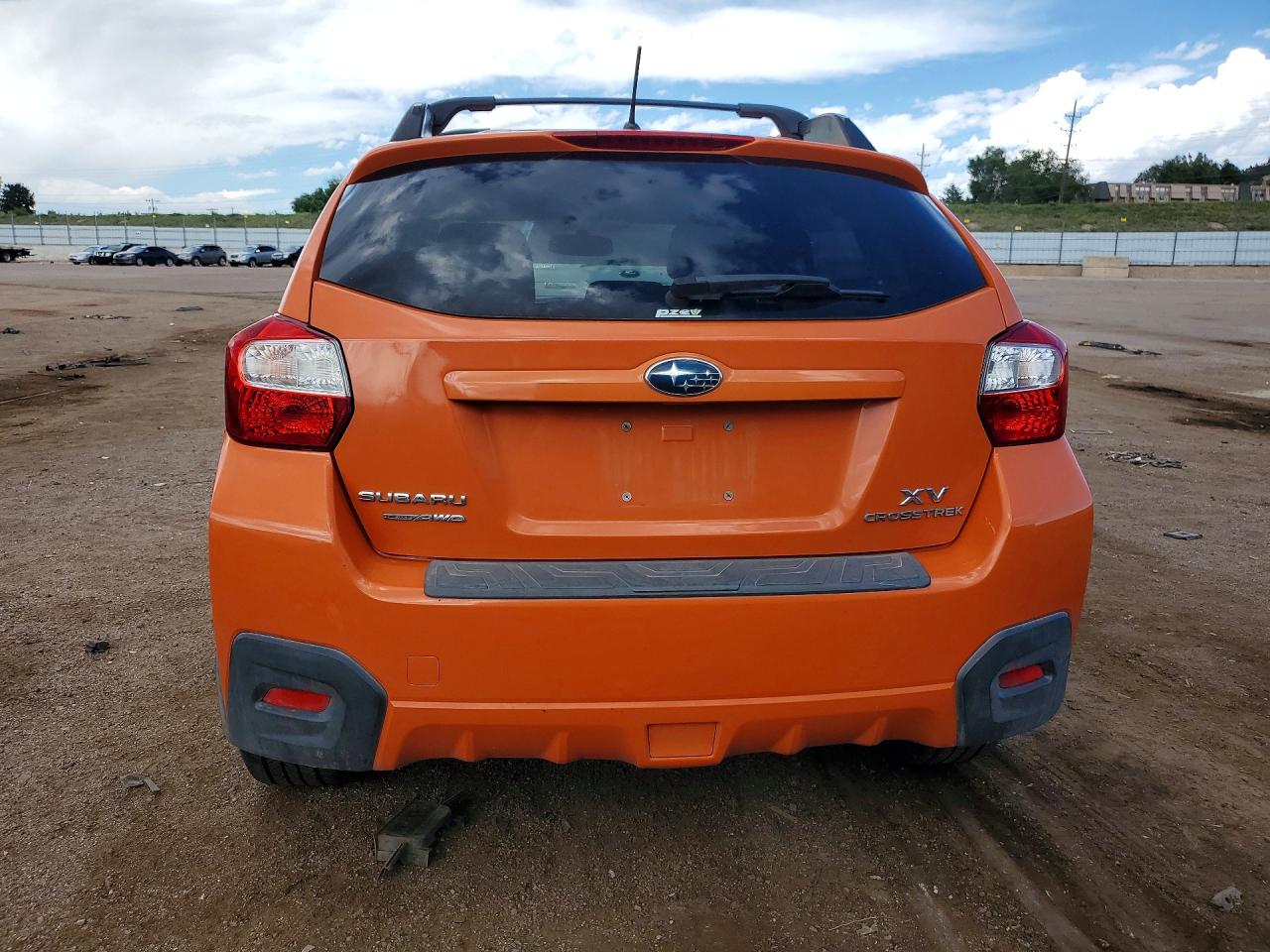 2013 Subaru Xv Crosstrek 2.0 Premium Orange vin: JF2GPACC3D1878447
