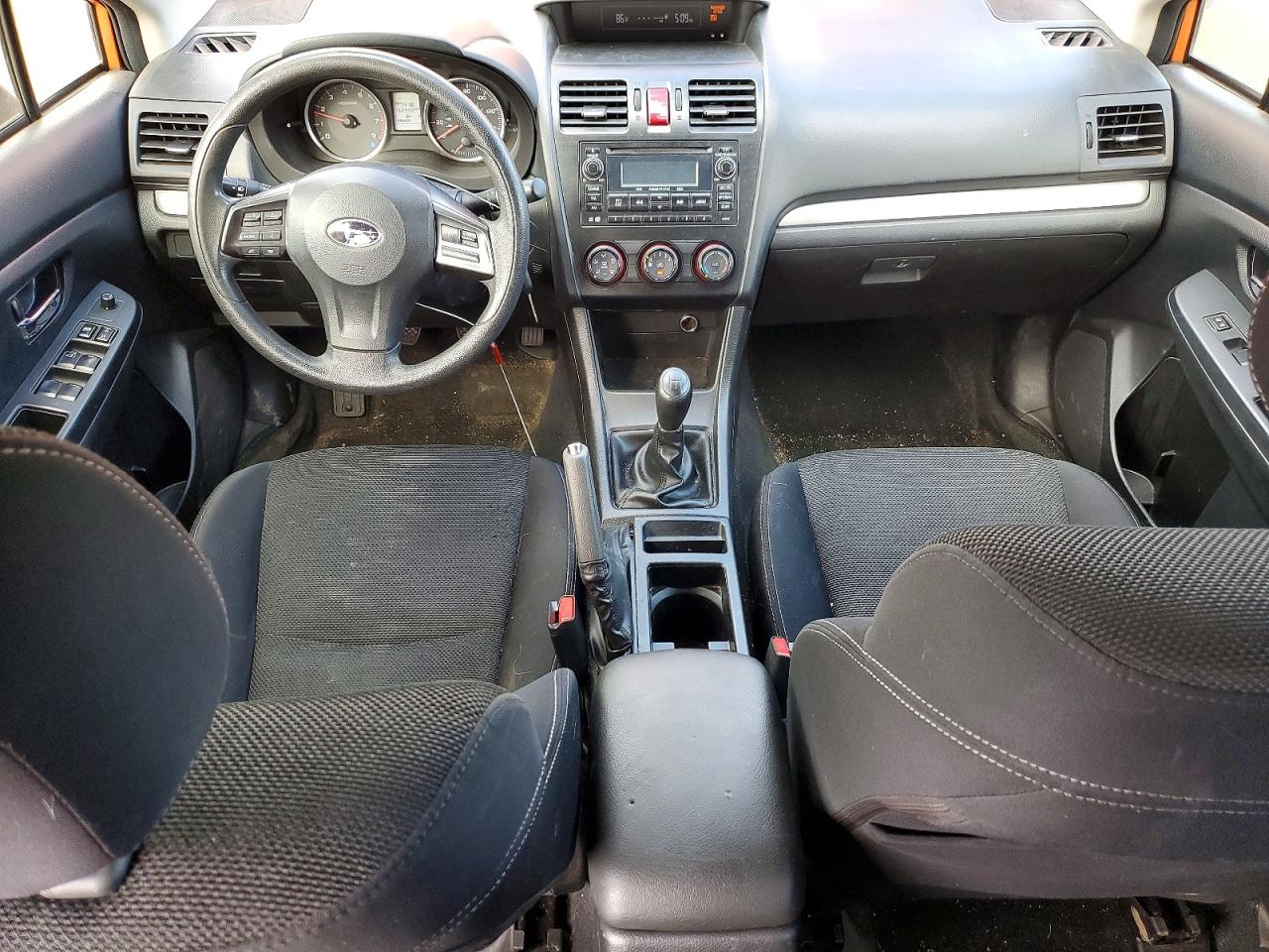 2013 Subaru Xv Crosstrek 2.0 Premium Orange vin: JF2GPACC3D1878447