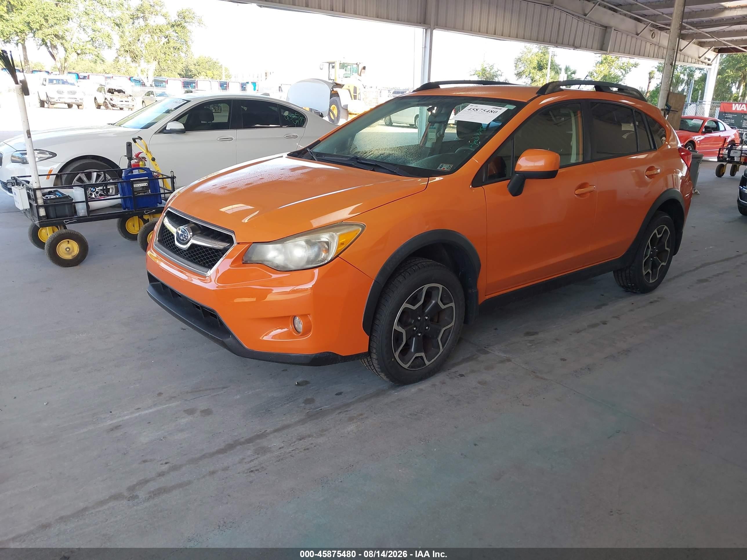 2013 Subaru Xv Crosstrek 2.0i Premium Оранжевый vin: JF2GPACC3D2818548