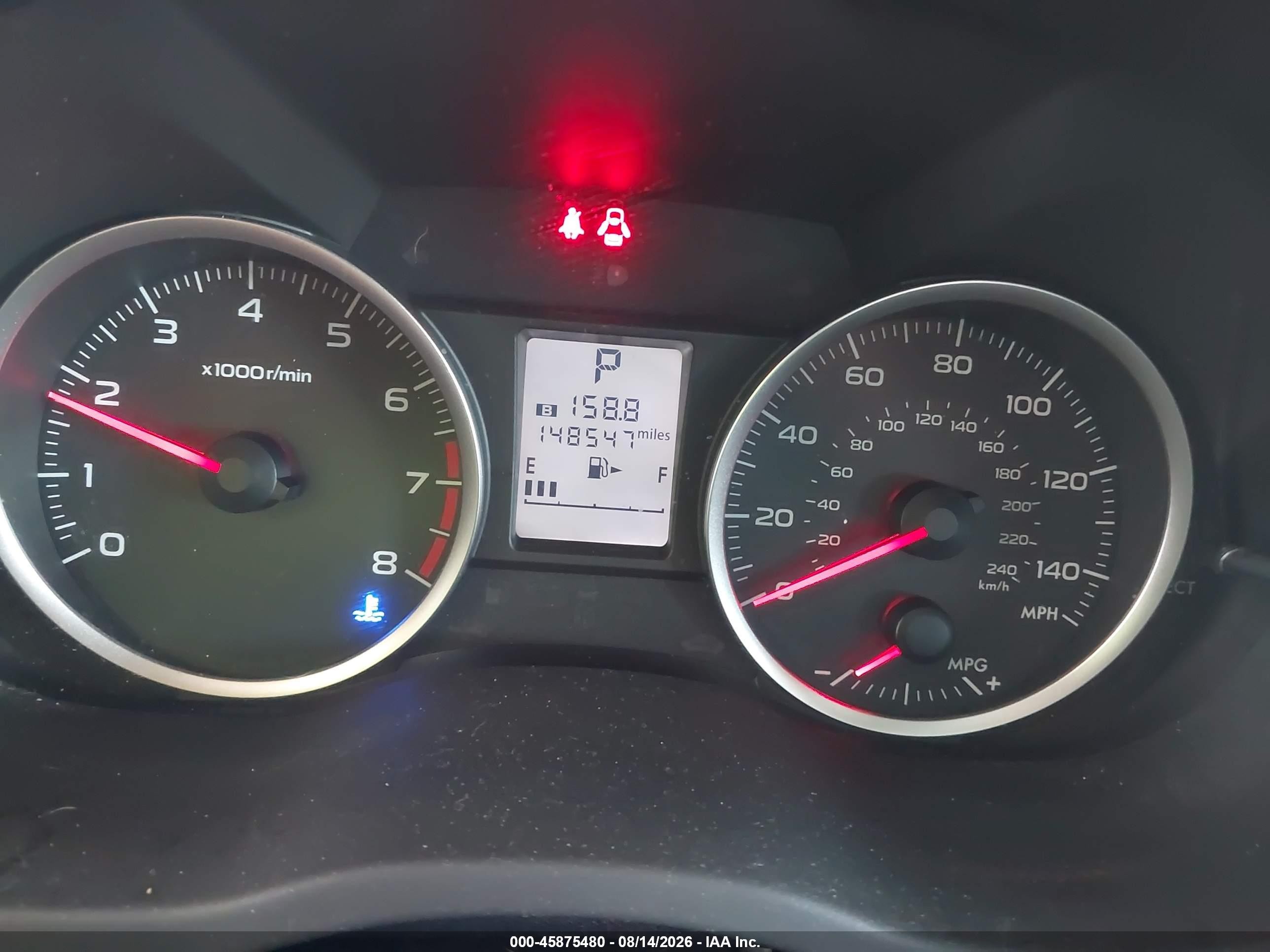 2013 Subaru Xv Crosstrek 2.0i Premium Оранжевый vin: JF2GPACC3D2818548