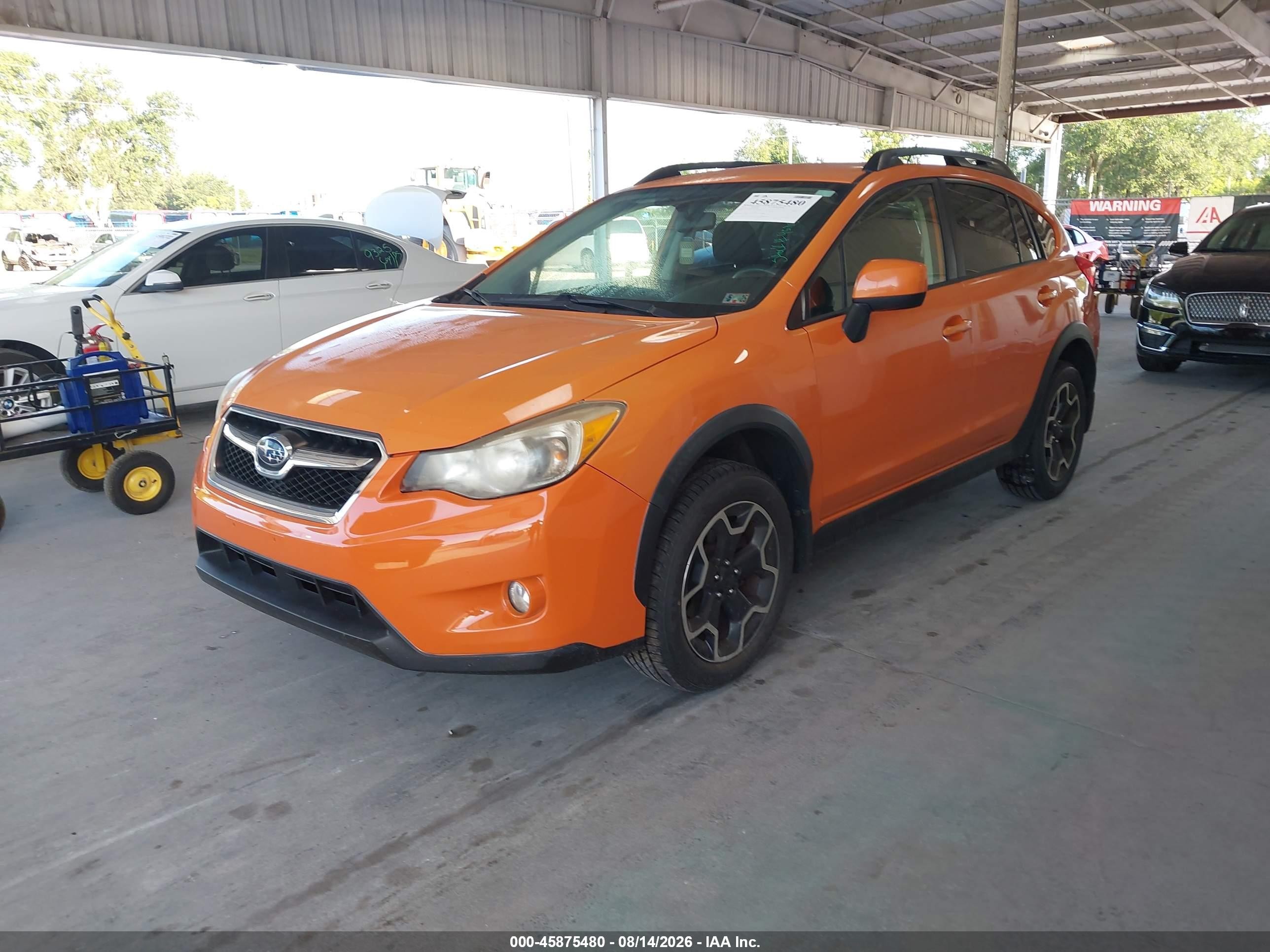 2013 Subaru Xv Crosstrek 2.0i Premium Оранжевый vin: JF2GPACC3D2818548