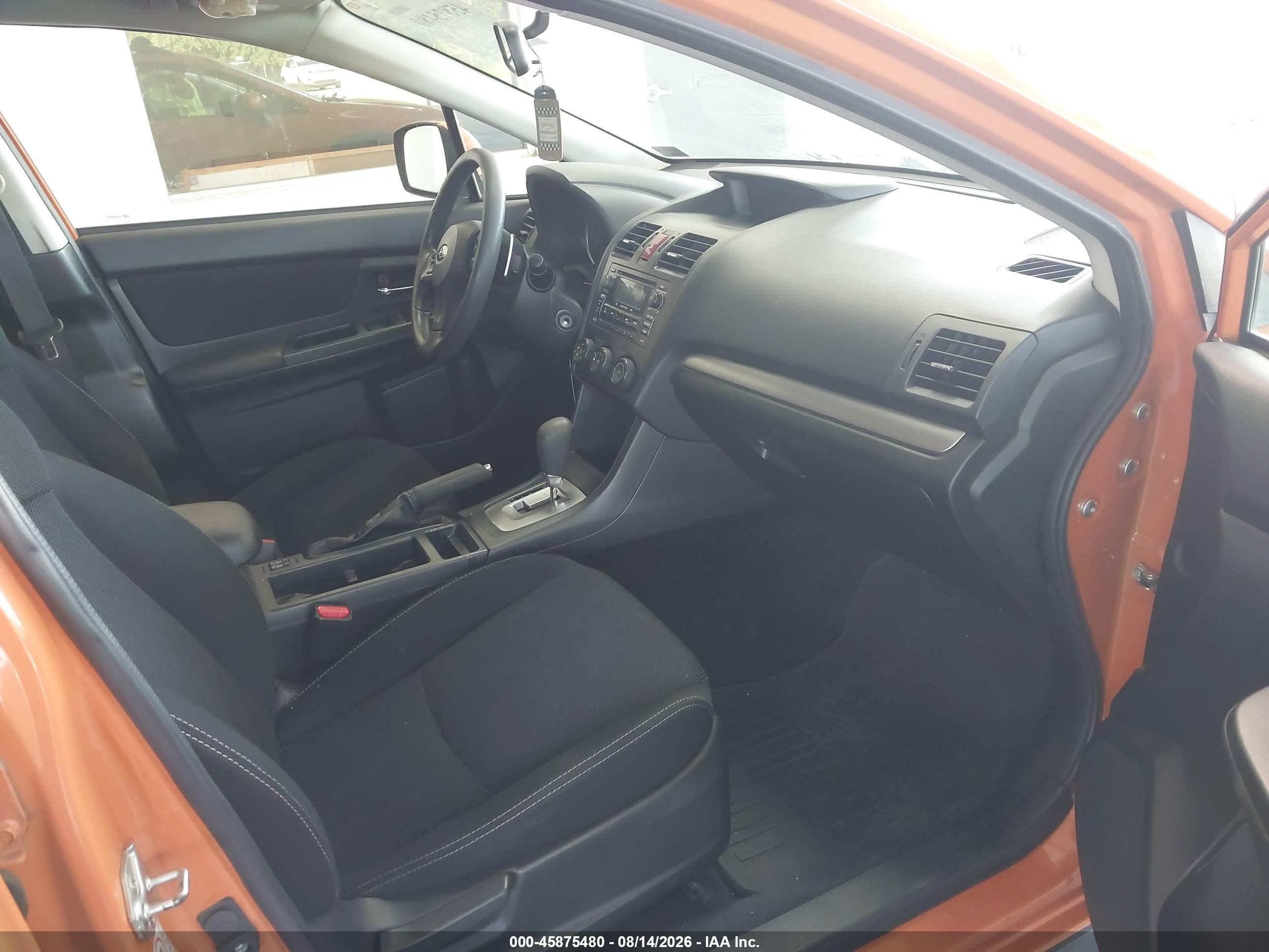 2013 Subaru Xv Crosstrek 2.0i Premium Оранжевый vin: JF2GPACC3D2818548