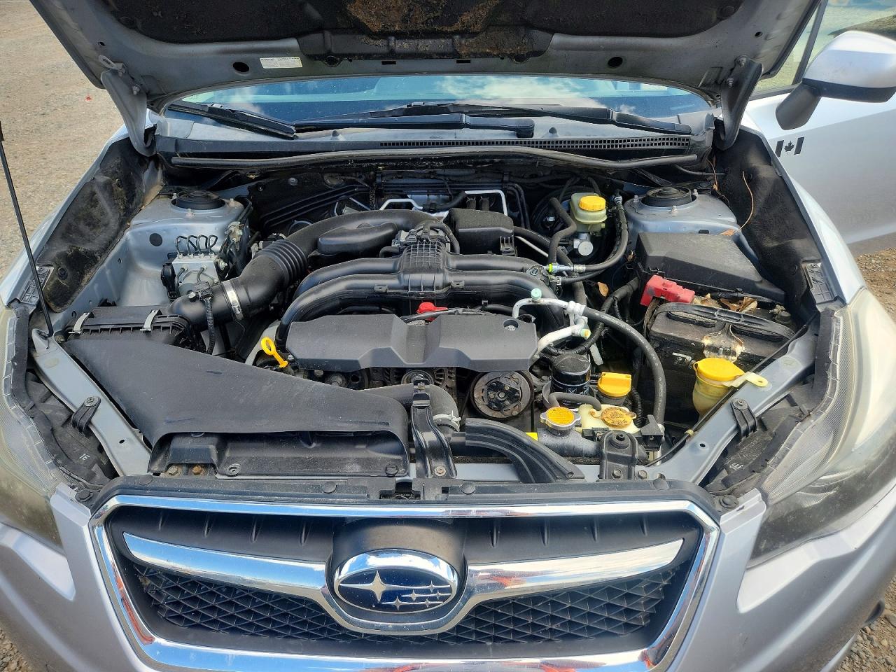 2013 Subaru Xv Crosstrek 2.0 Premium Silver vin: JF2GPACC3D2848374