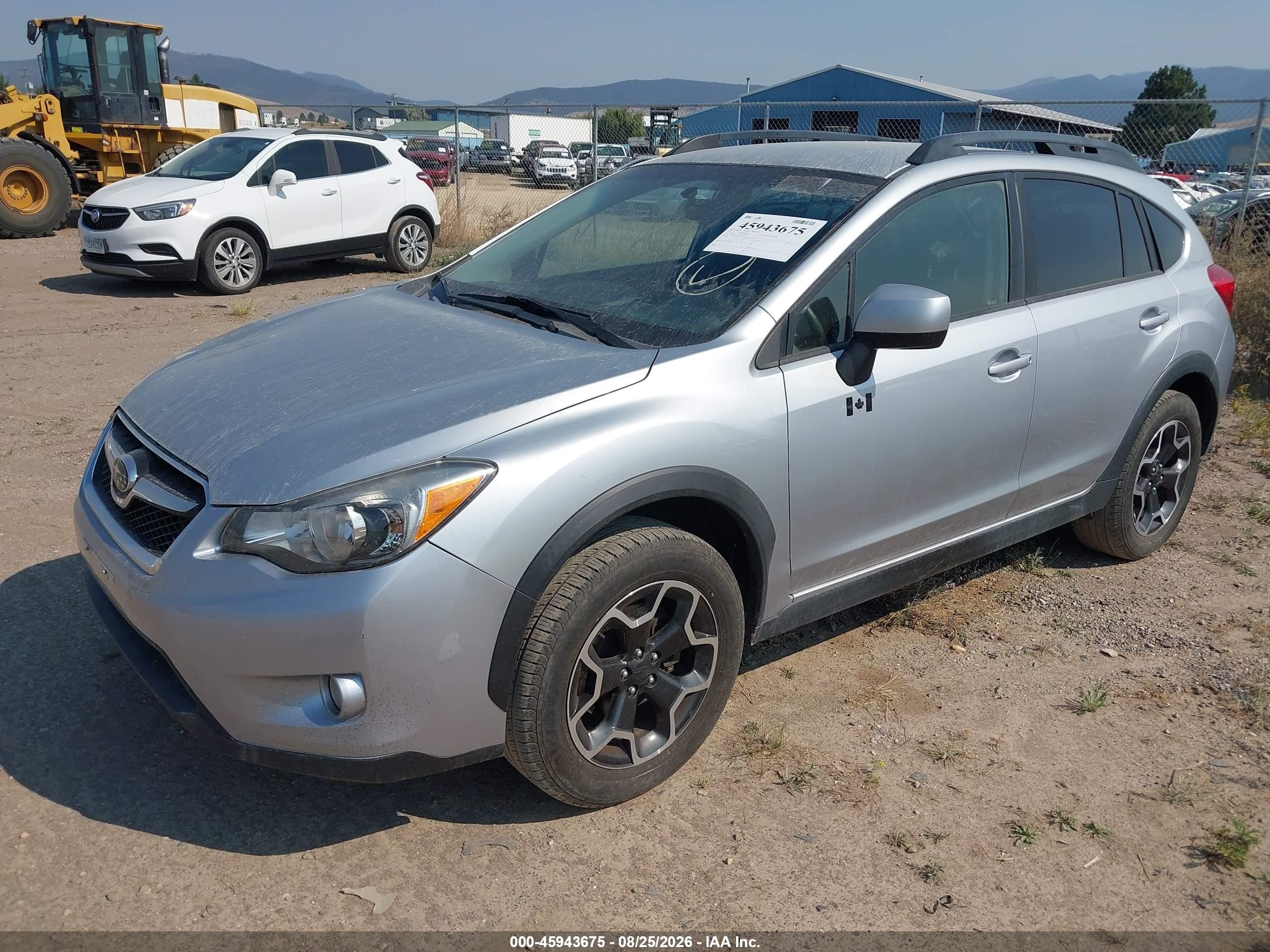 2013 Subaru Xv Crosstrek 2.0i Premium Серебряный vin: JF2GPACC3D2848374