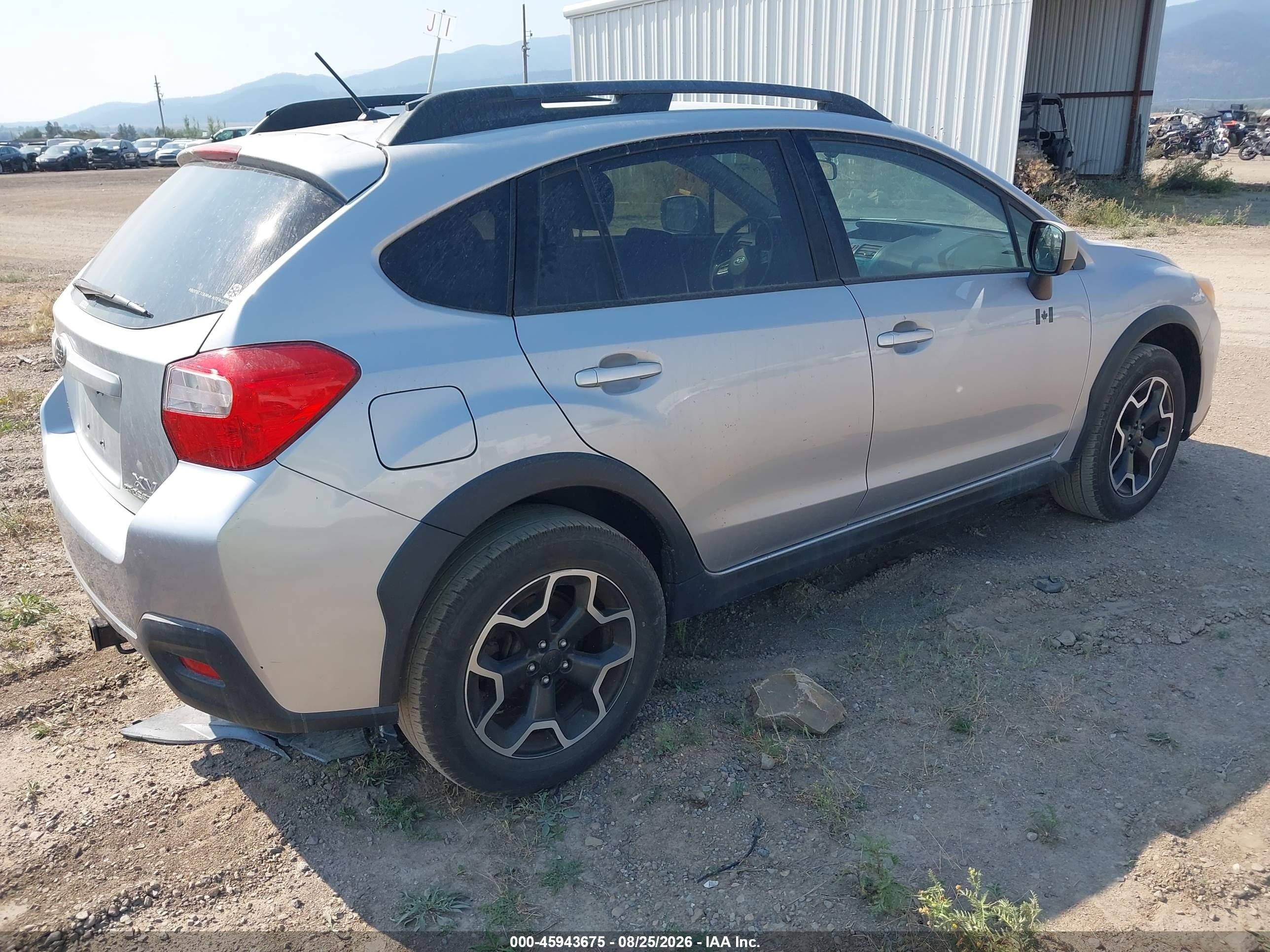 2013 Subaru Xv Crosstrek 2.0i Premium Серебряный vin: JF2GPACC3D2848374