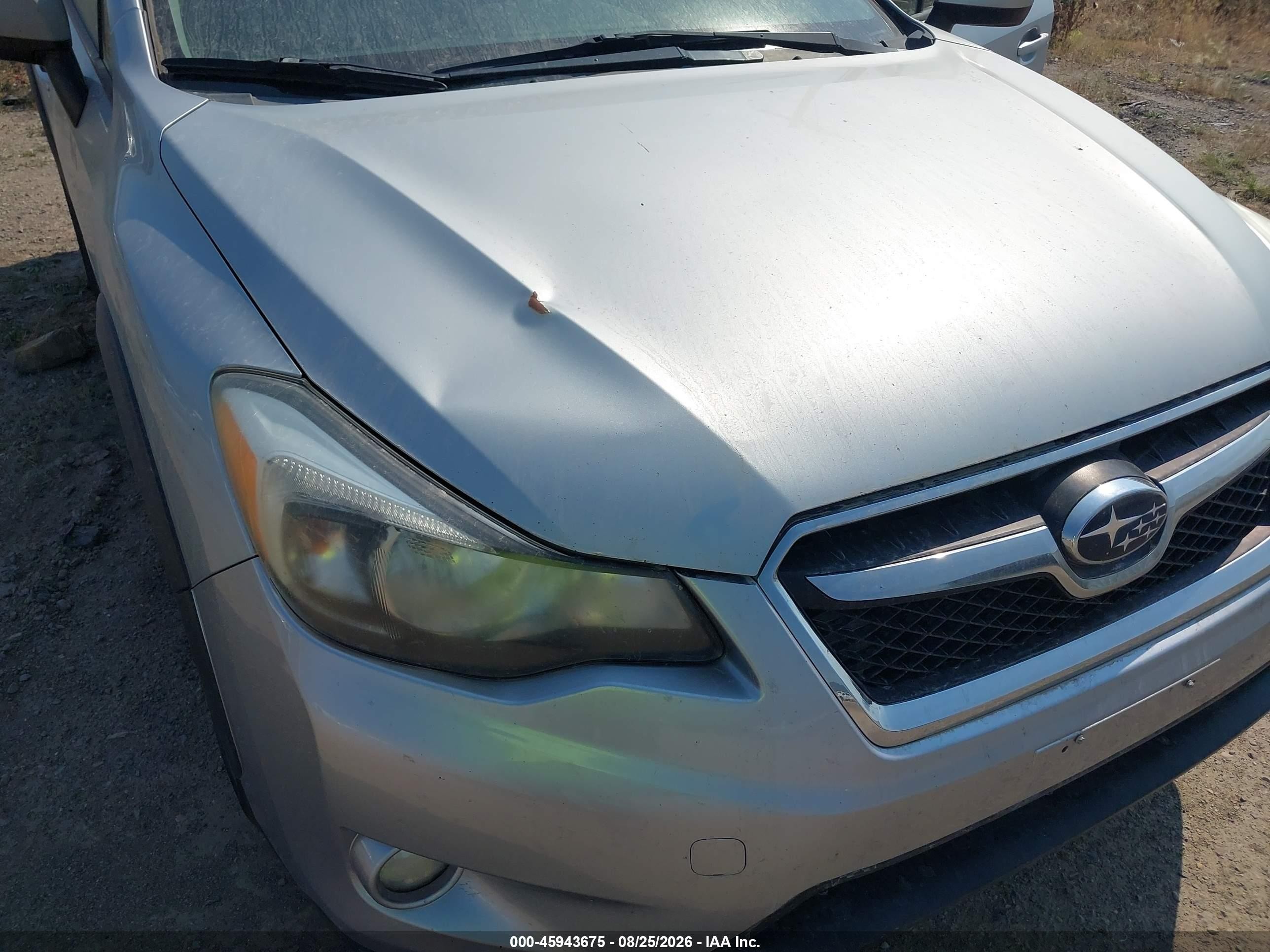 2013 Subaru Xv Crosstrek 2.0i Premium Серебряный vin: JF2GPACC3D2848374