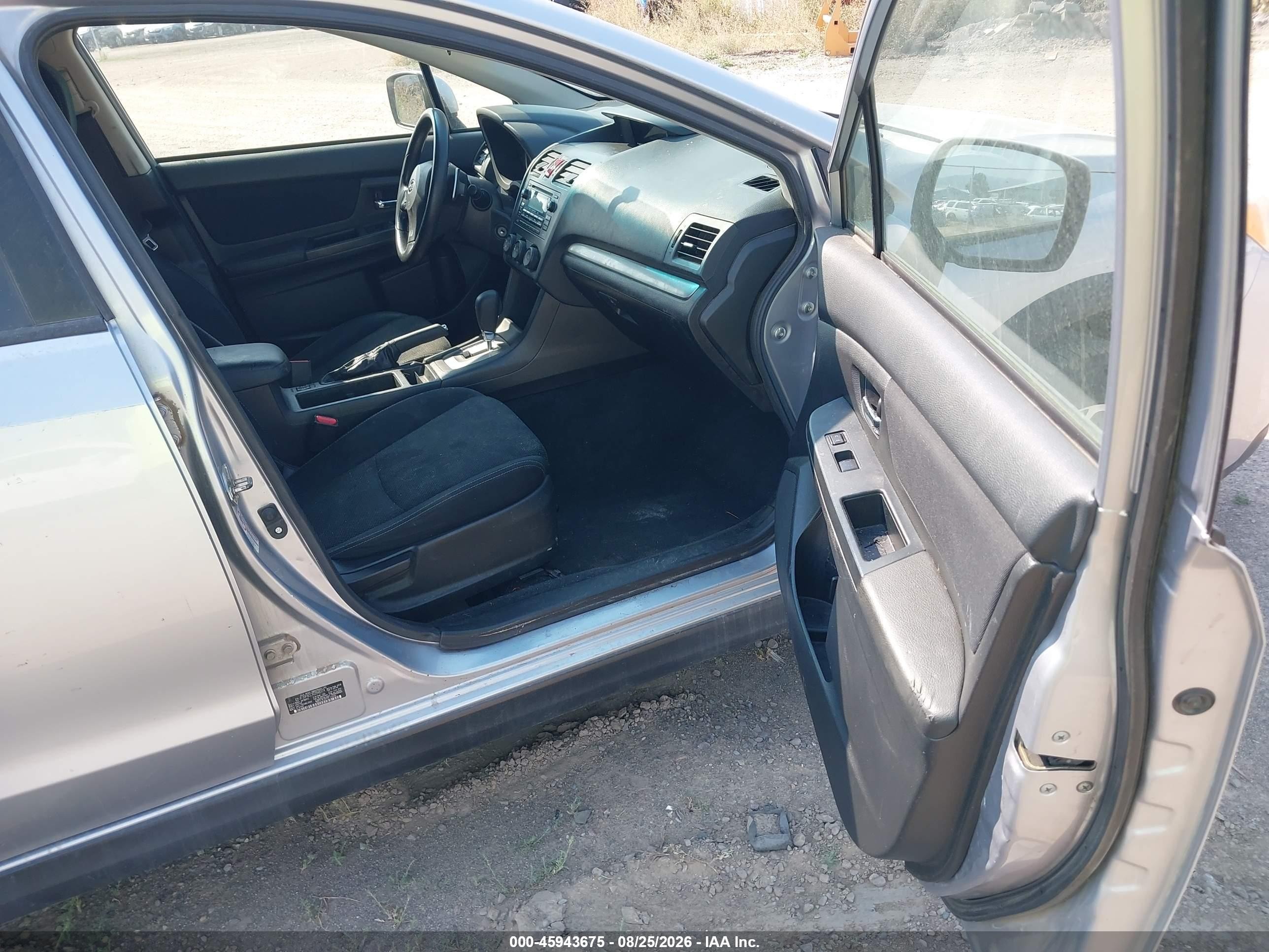 2013 Subaru Xv Crosstrek 2.0i Premium Серебряный vin: JF2GPACC3D2848374