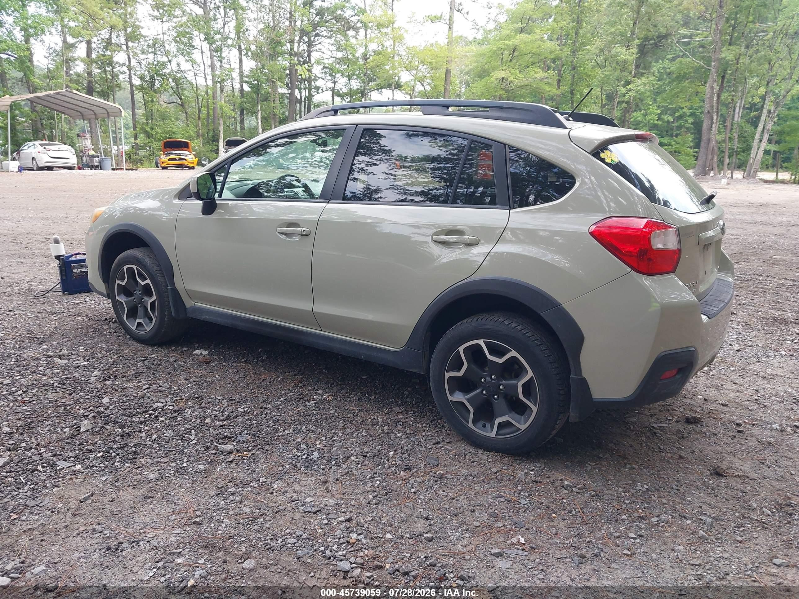 2013 Subaru Xv Crosstrek 2.0i Premium Gray vin: JF2GPACC3D2884582