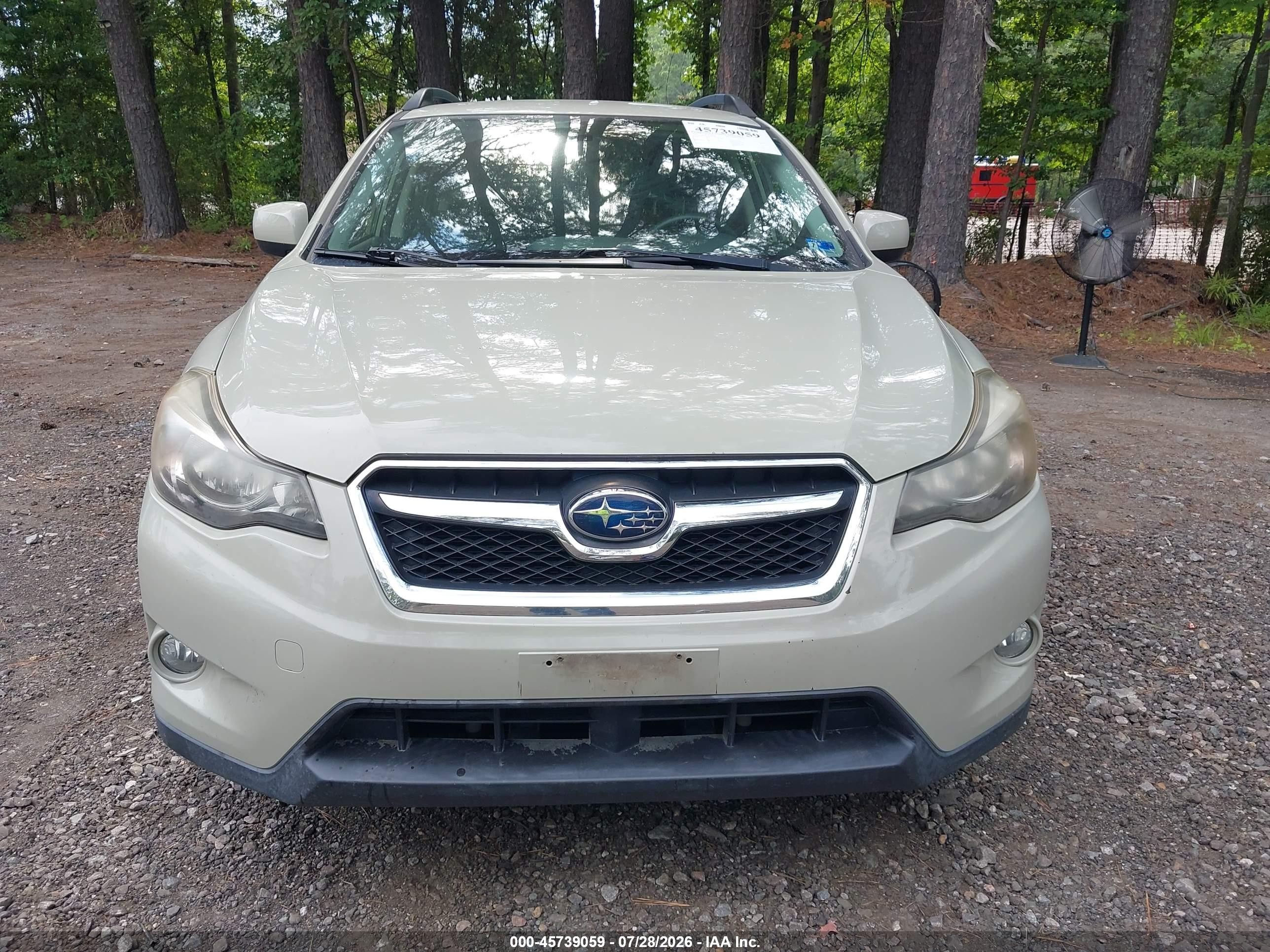 2013 Subaru Xv Crosstrek 2.0i Premium Gray vin: JF2GPACC3D2884582
