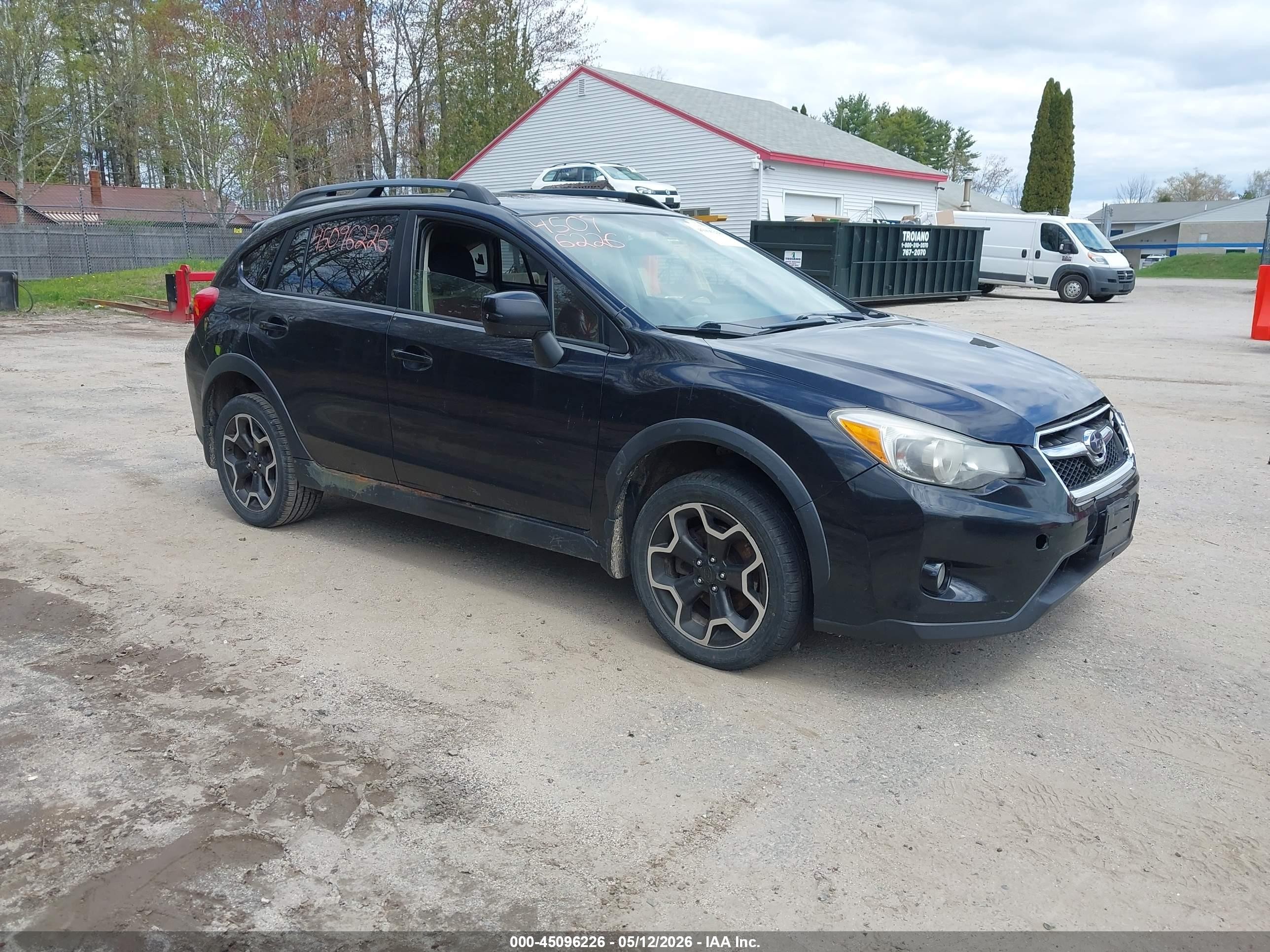 2013 Subaru Xv Crosstrek 2.0i Premium Black vin: JF2GPACC3D2887580