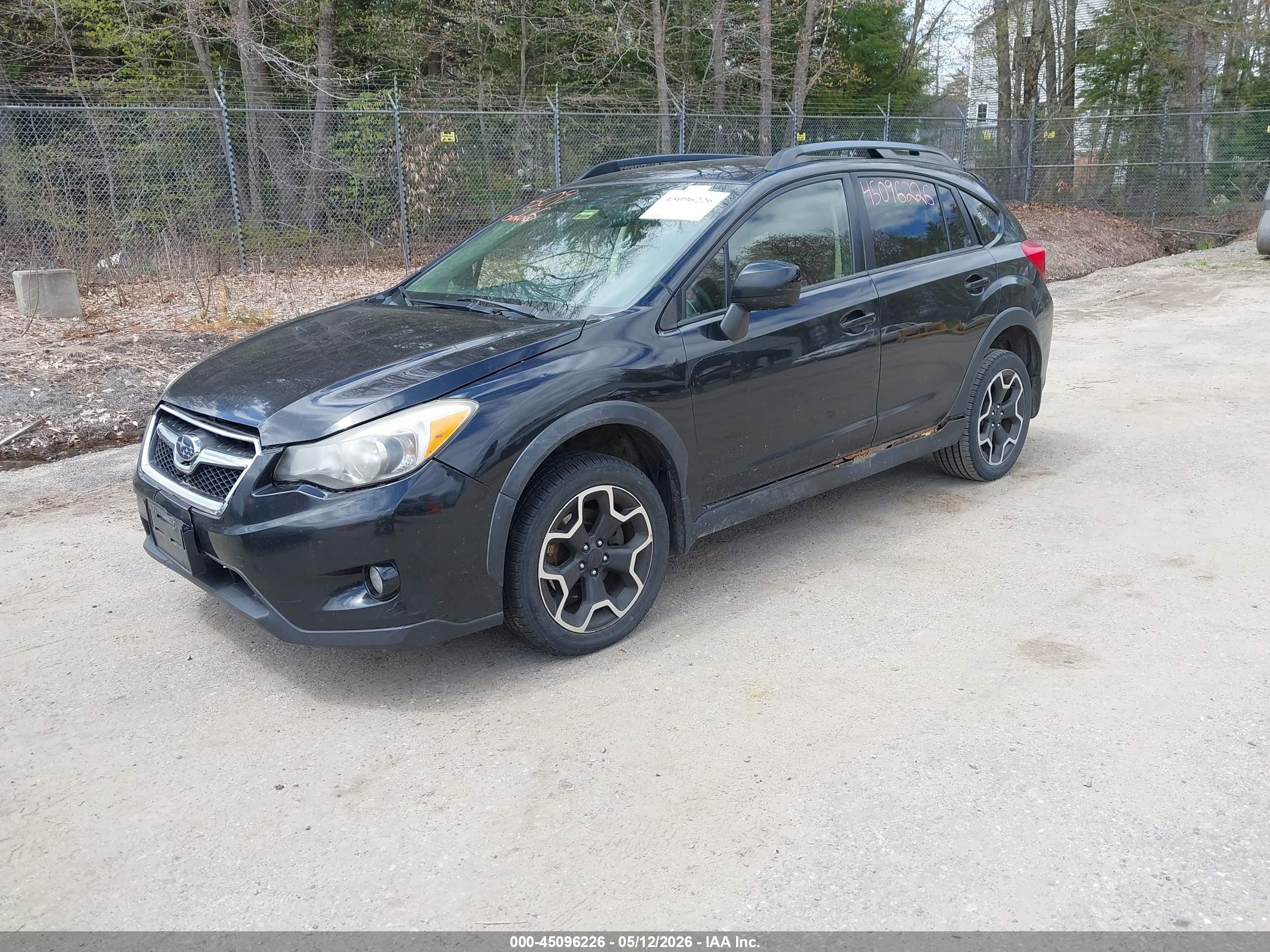 2013 Subaru Xv Crosstrek 2.0i Premium Black vin: JF2GPACC3D2887580