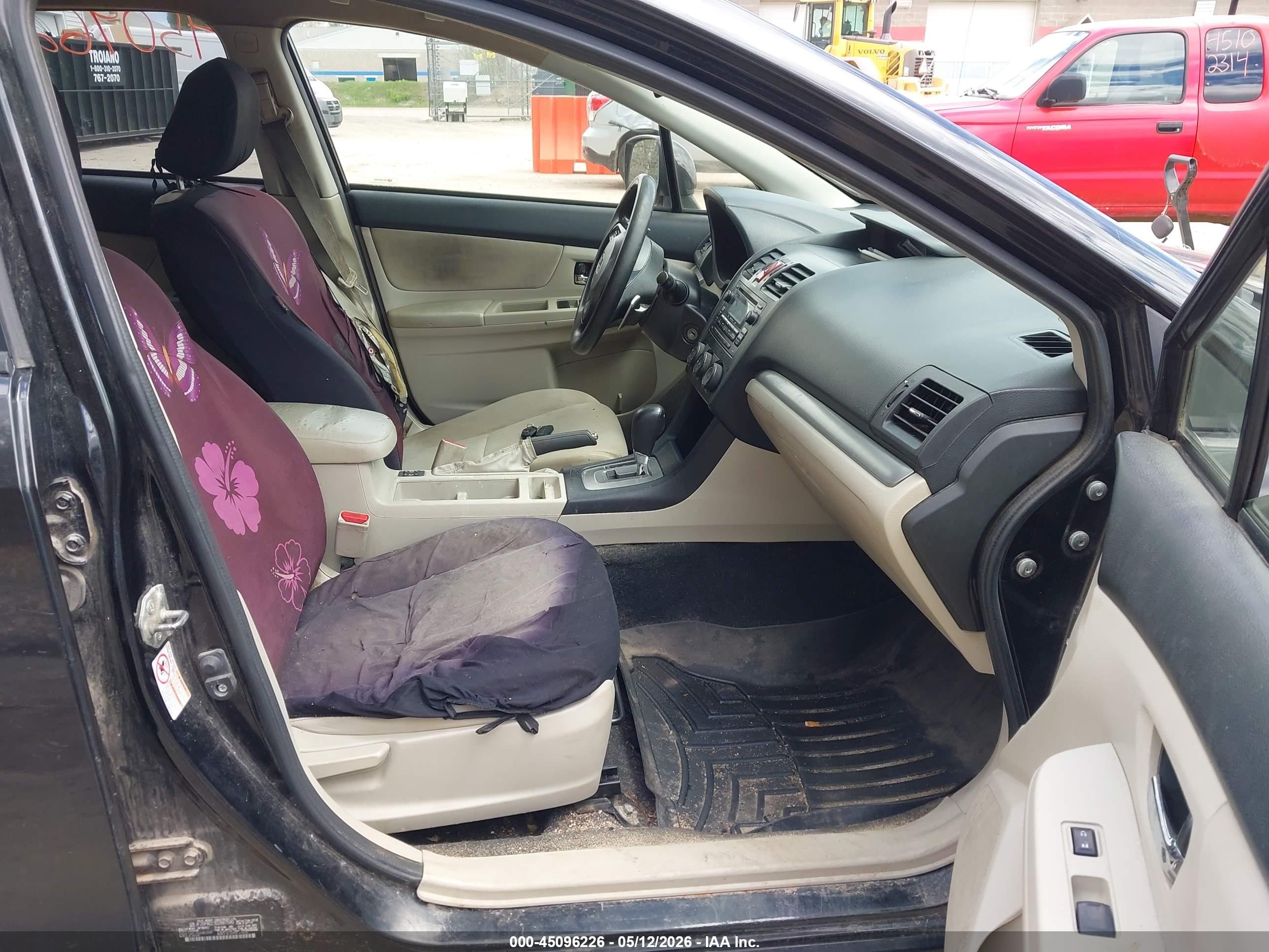 2013 Subaru Xv Crosstrek 2.0i Premium Black vin: JF2GPACC3D2887580