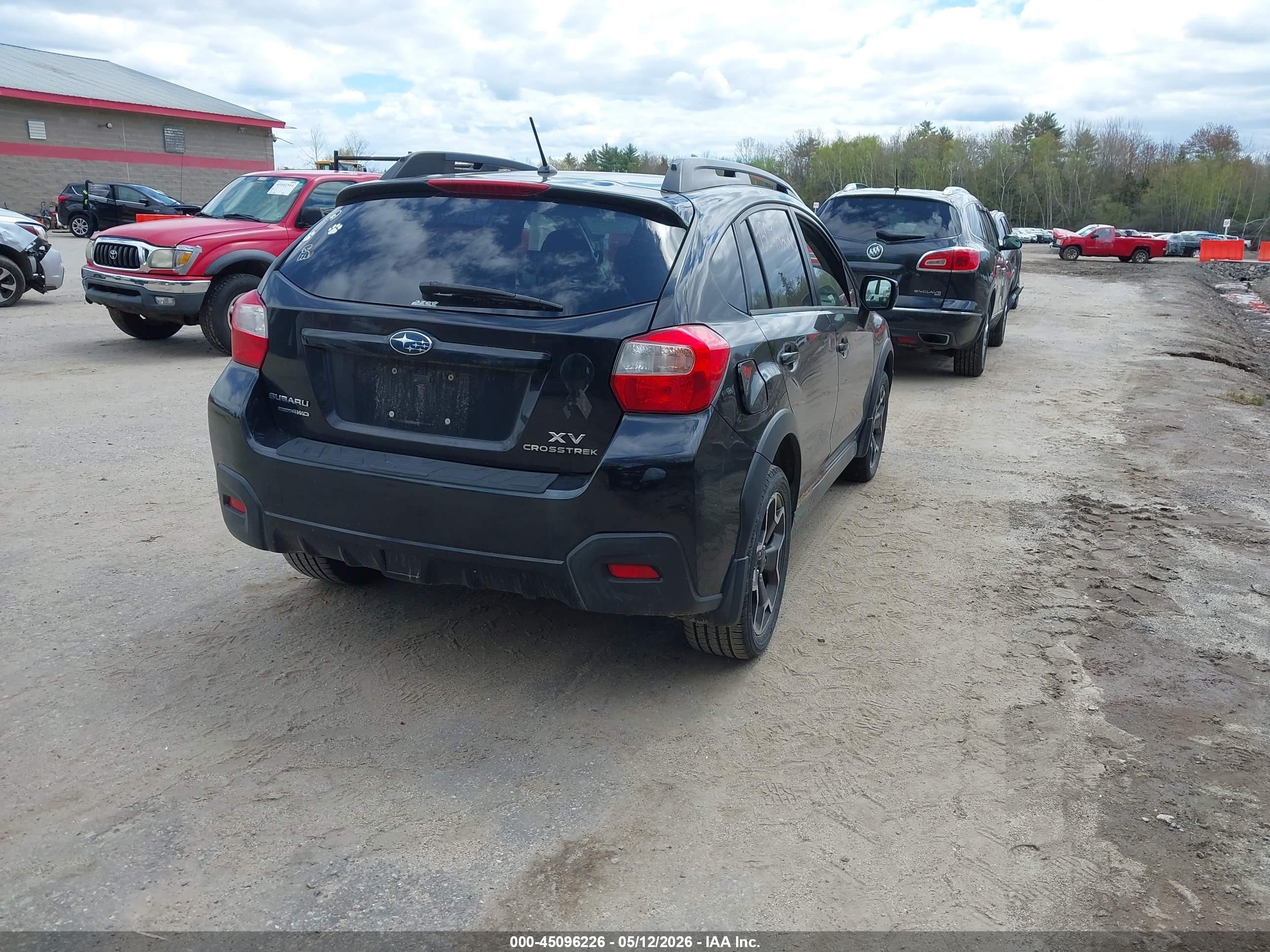 2013 Subaru Xv Crosstrek 2.0i Premium Black vin: JF2GPACC3D2887580
