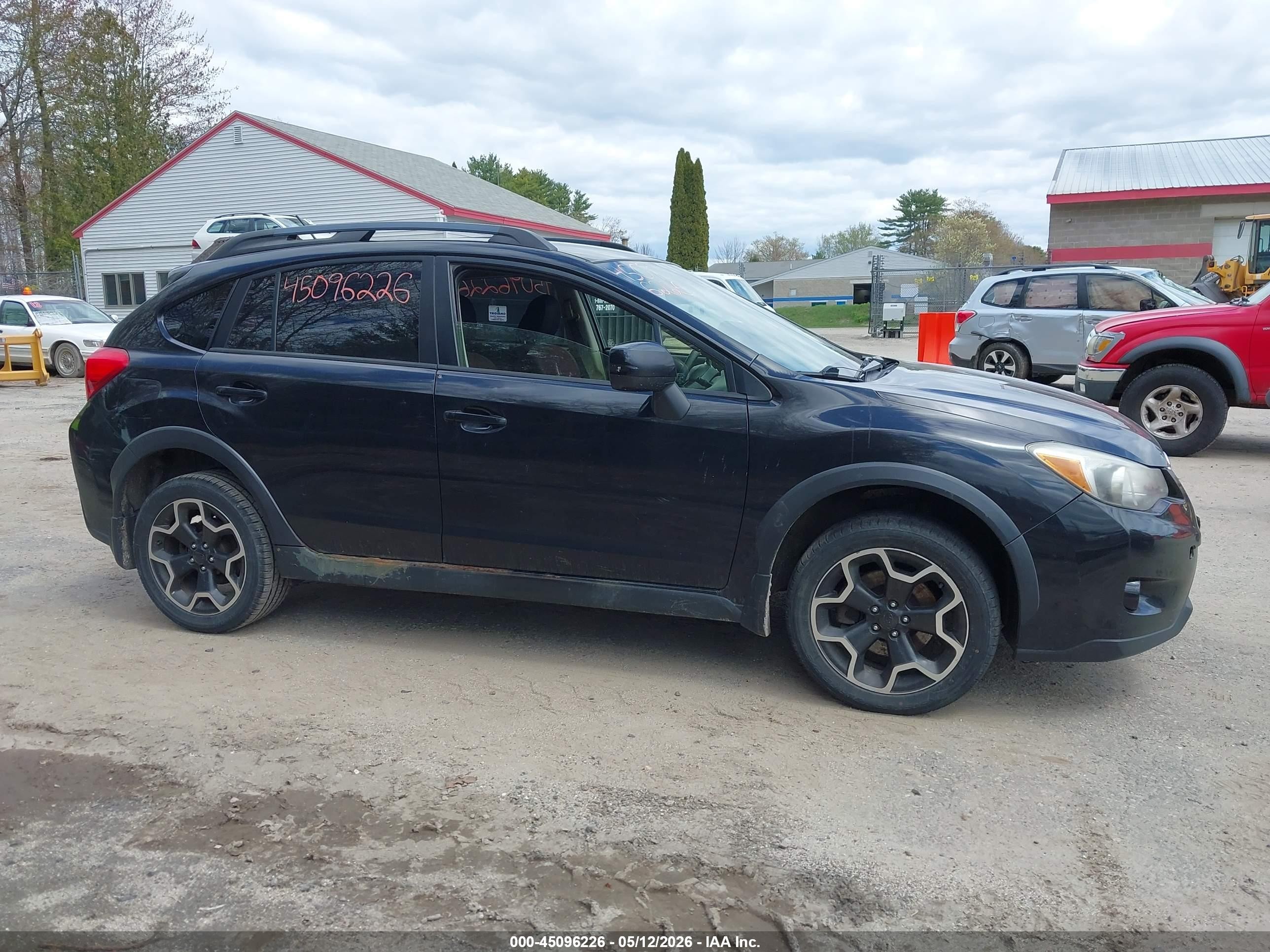 2013 Subaru Xv Crosstrek 2.0i Premium Black vin: JF2GPACC3D2887580