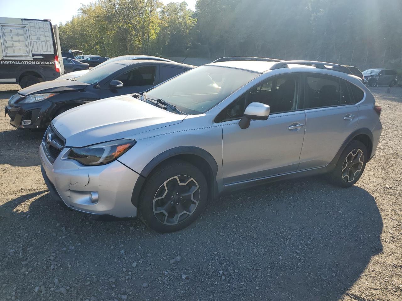 2014 Subaru Xv Crosstrek 2.0 Premium Серебряный vin: JF2GPACC3E8210124