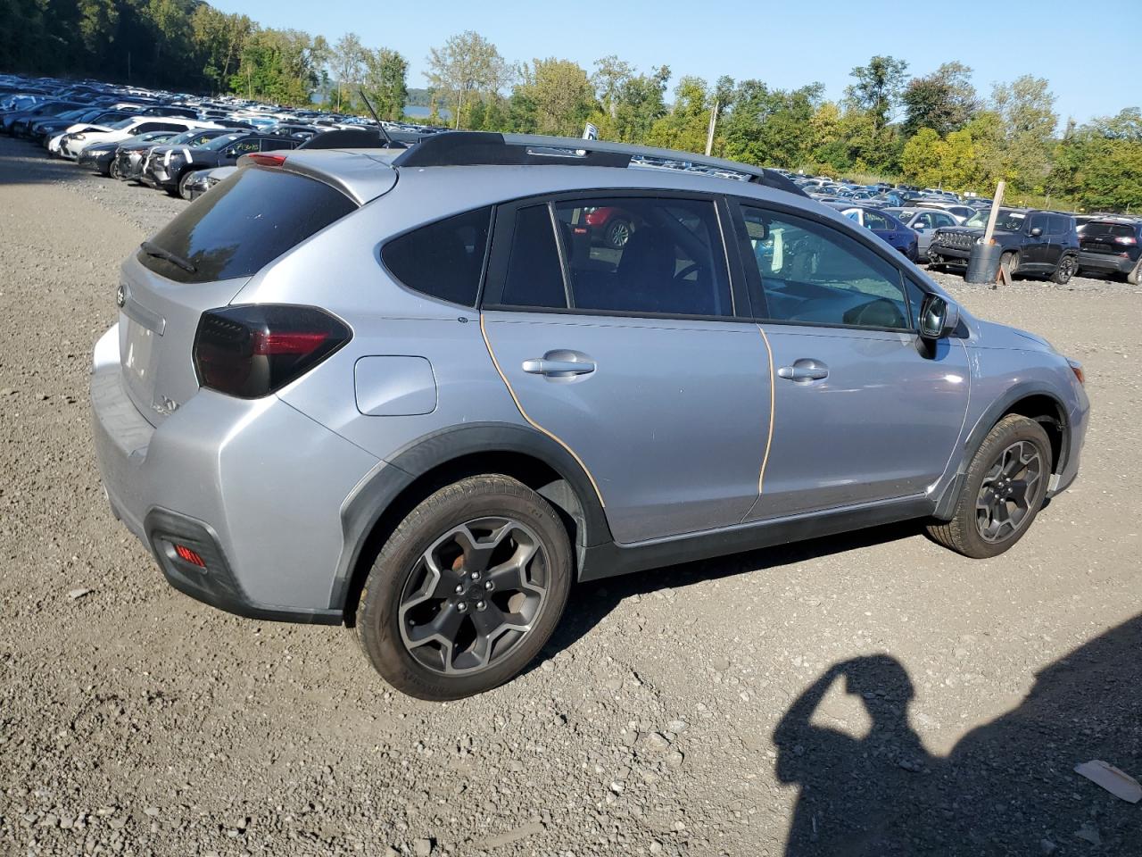 2014 Subaru Xv Crosstrek 2.0 Premium Серебряный vin: JF2GPACC3E8210124