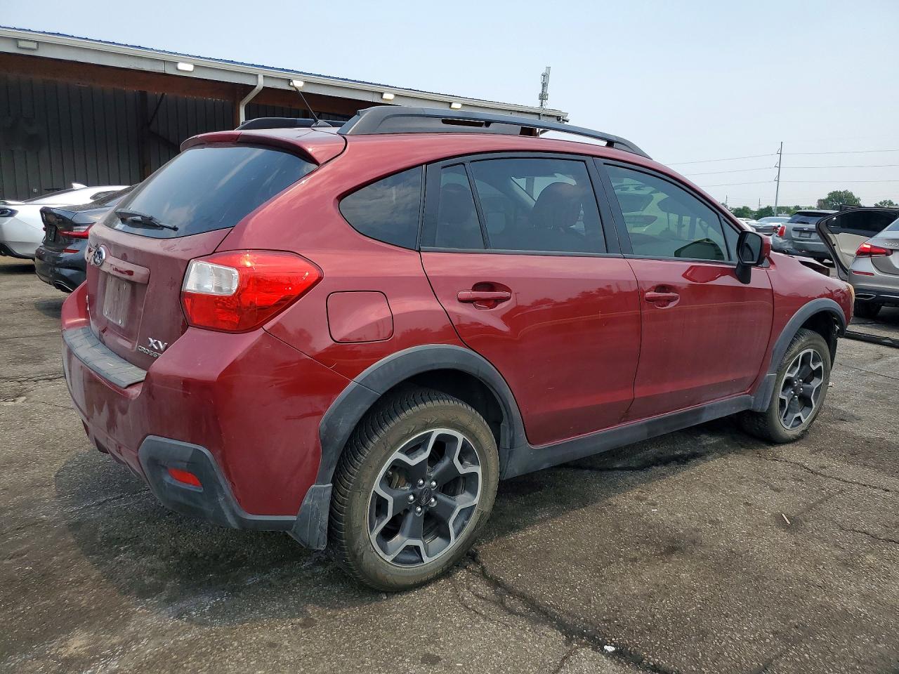 2014 Subaru Xv Crosstrek 2.0 Premium Maroon vin: JF2GPACC3E8217994