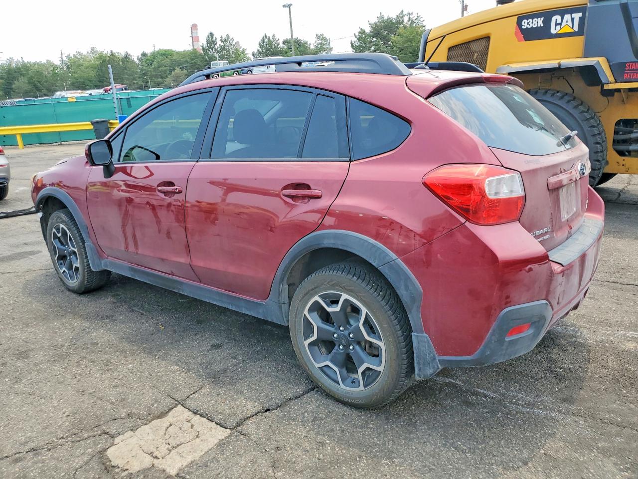 2014 Subaru Xv Crosstrek 2.0 Premium Maroon vin: JF2GPACC3E8217994