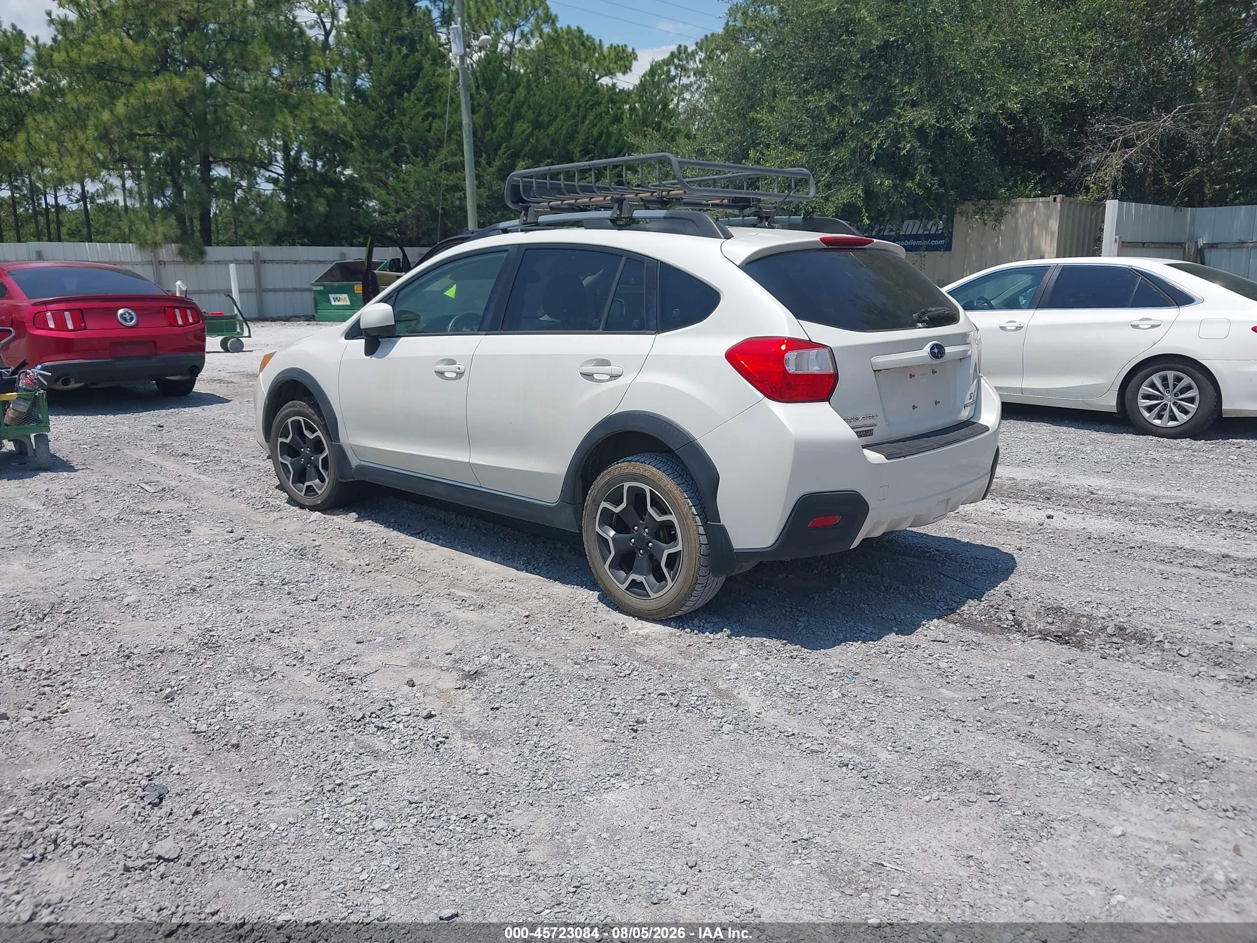 2014 Subaru Xv Crosstrek 2.0i Premium White vin: JF2GPACC3E8288256