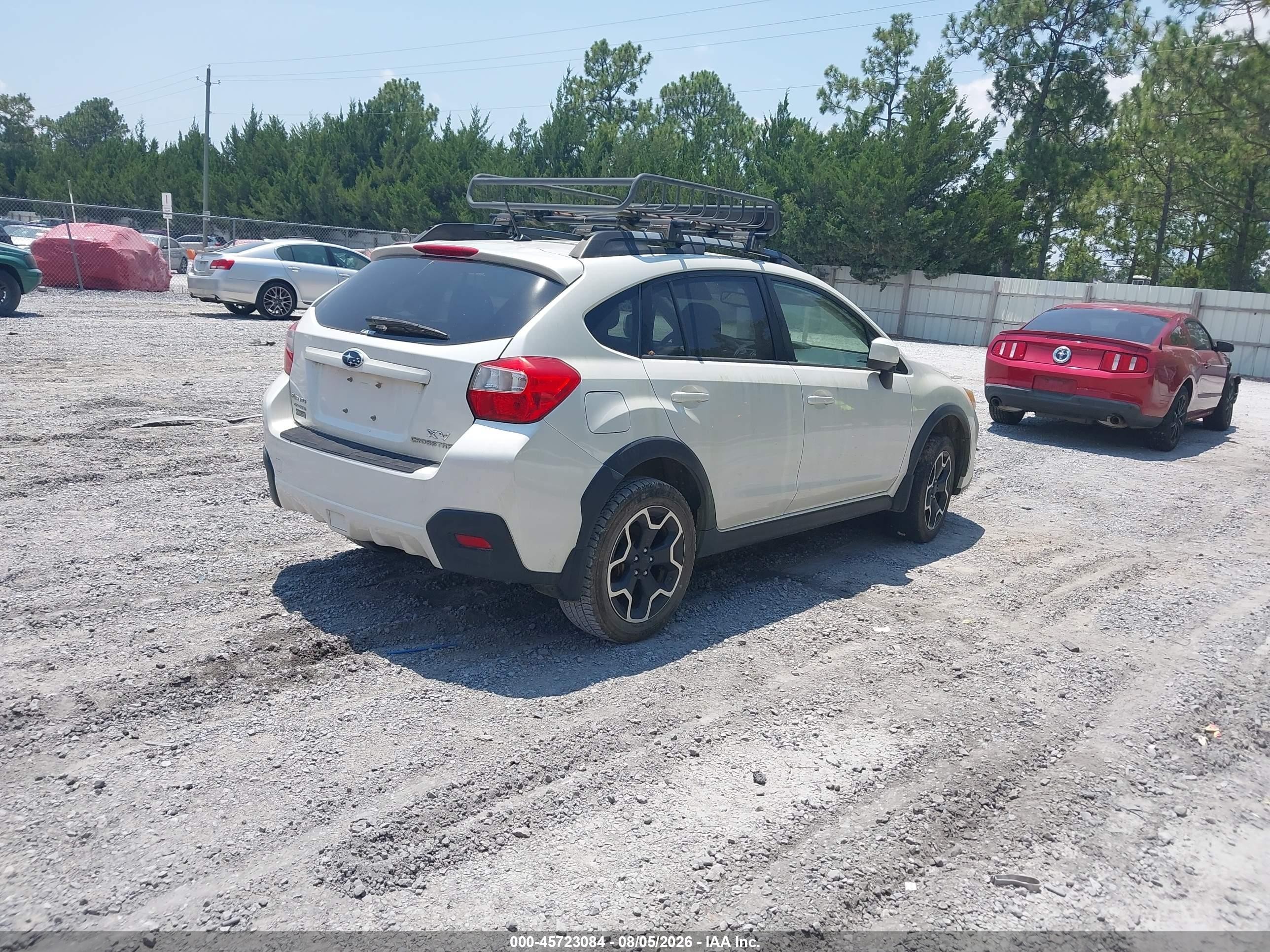 2014 Subaru Xv Crosstrek 2.0i Premium White vin: JF2GPACC3E8288256
