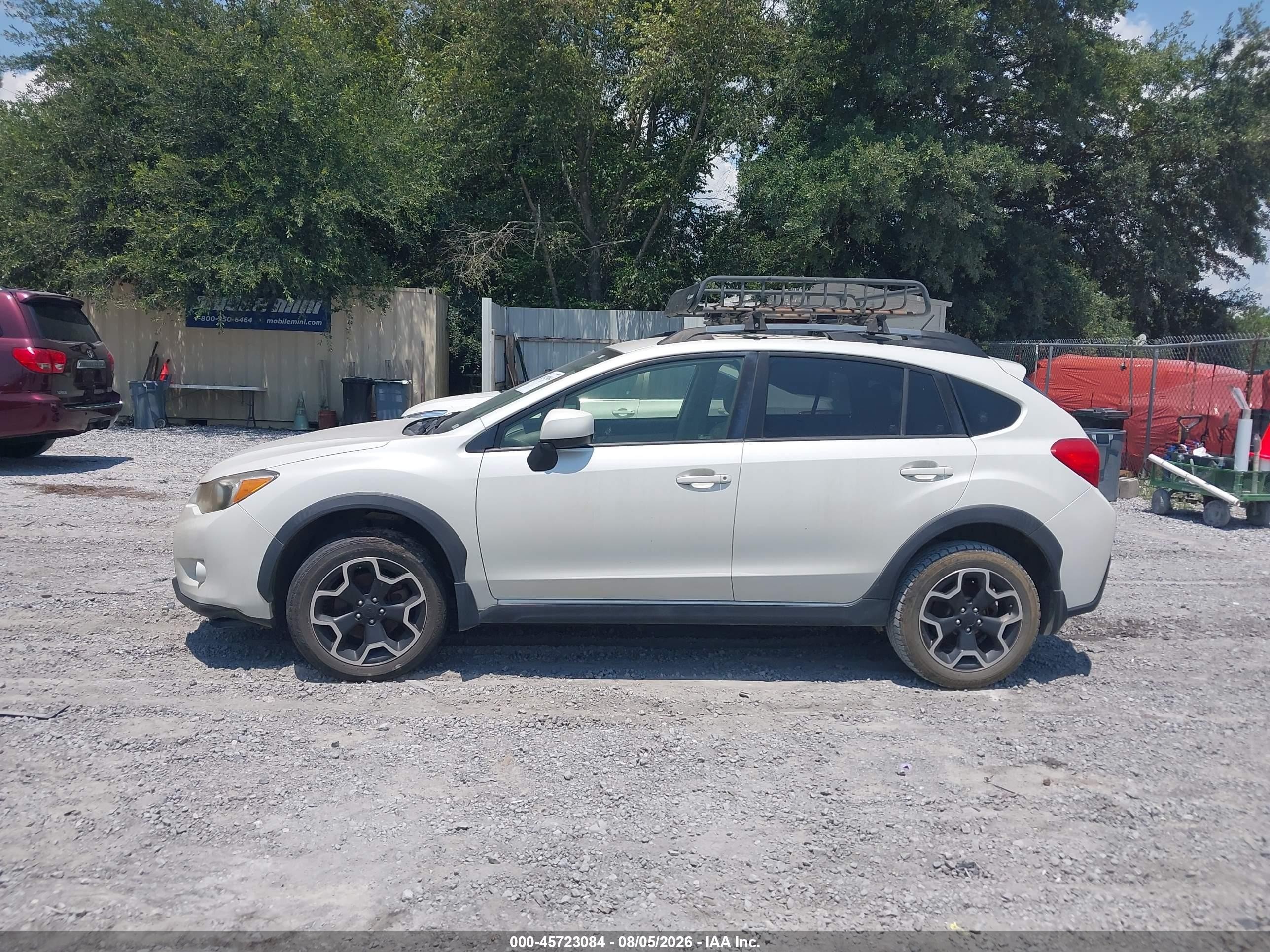 2014 Subaru Xv Crosstrek 2.0i Premium White vin: JF2GPACC3E8288256