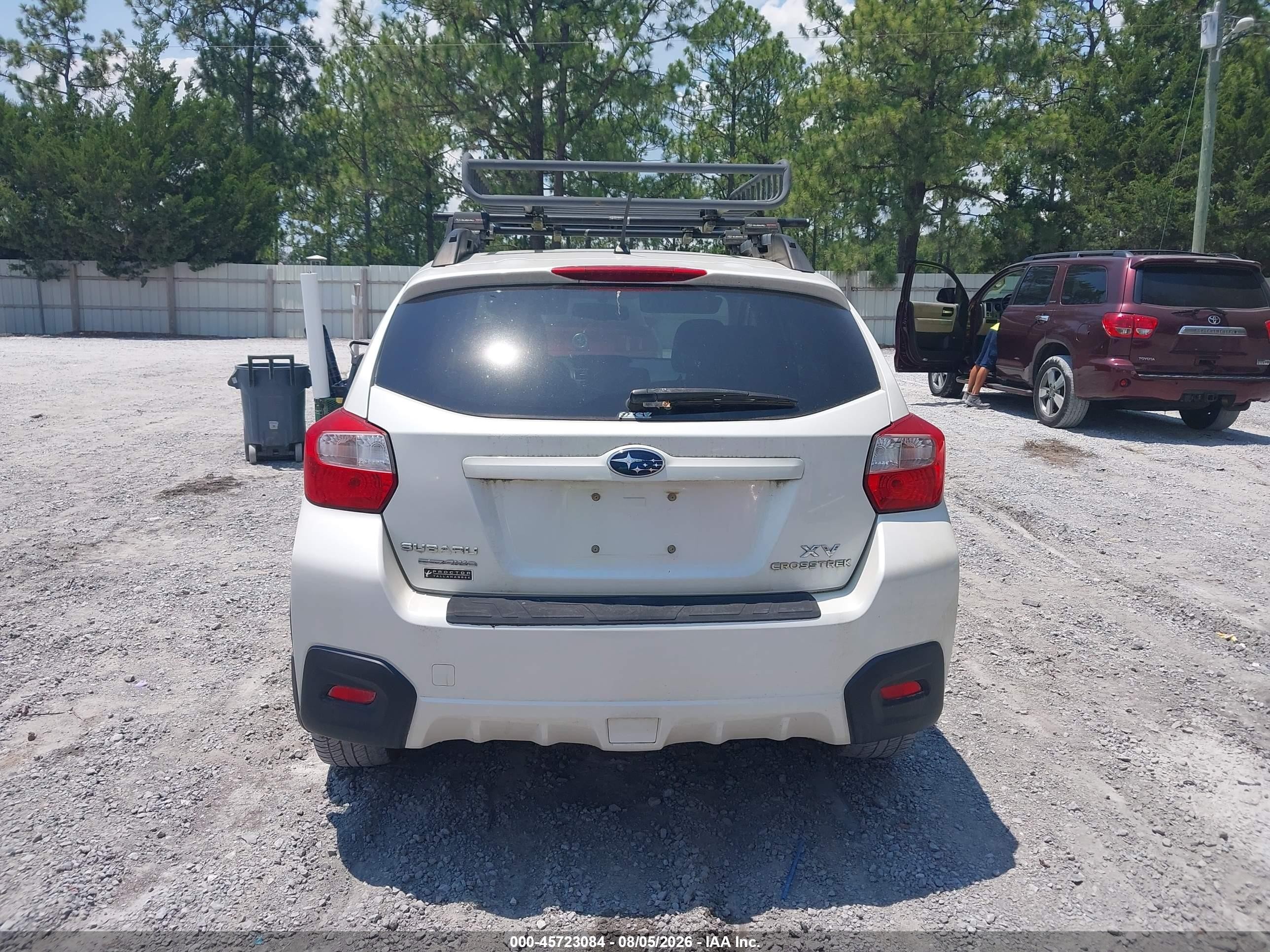 2014 Subaru Xv Crosstrek 2.0i Premium White vin: JF2GPACC3E8288256