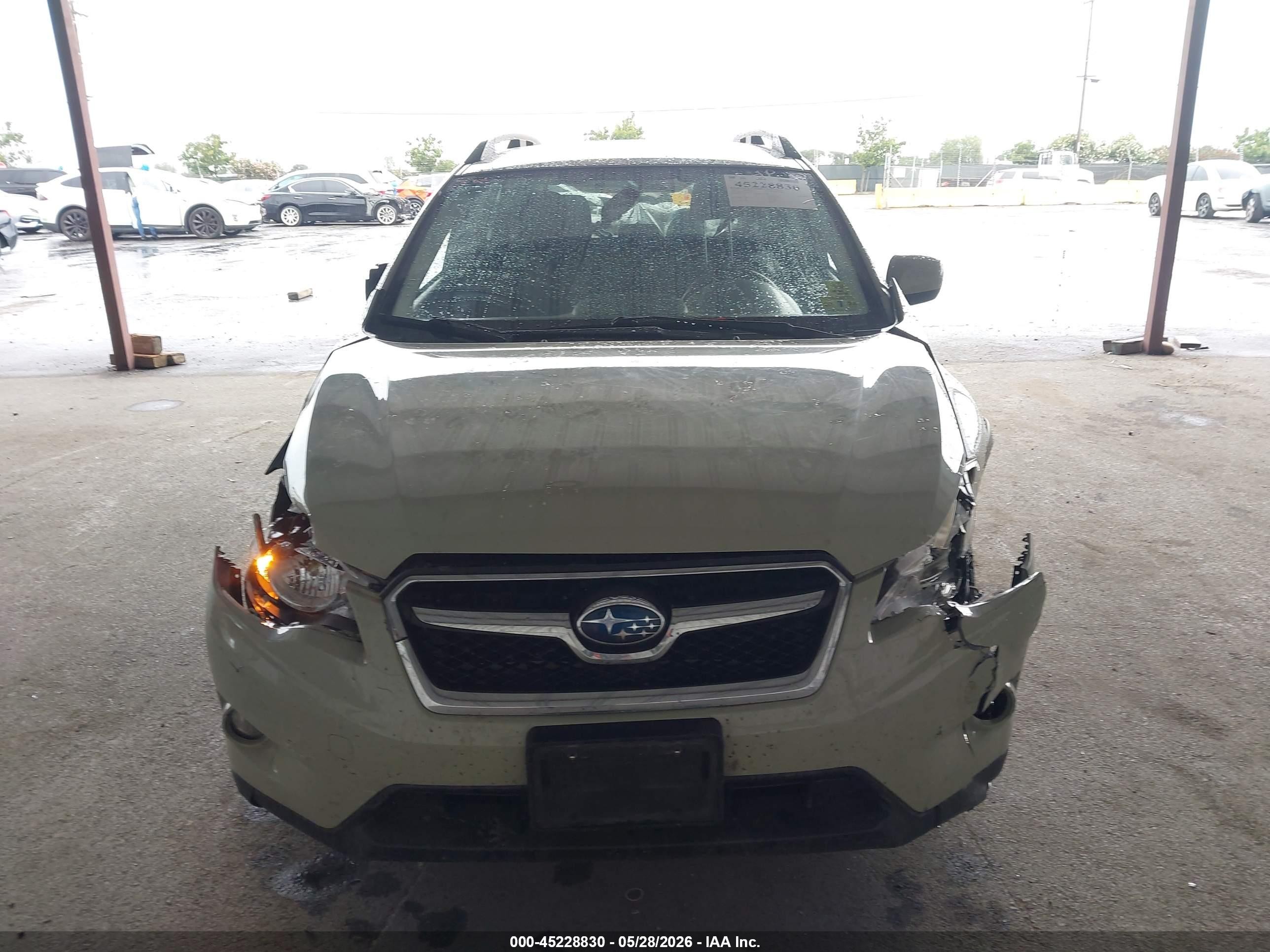 2014 Subaru Xv Crosstrek 2.0i Premium Tan vin: JF2GPACC3E8298334