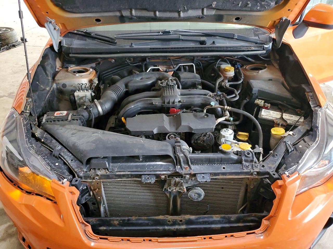 2014 Subaru Xv Crosstrek 2.0 Premium Orange vin: JF2GPACC3E8304312