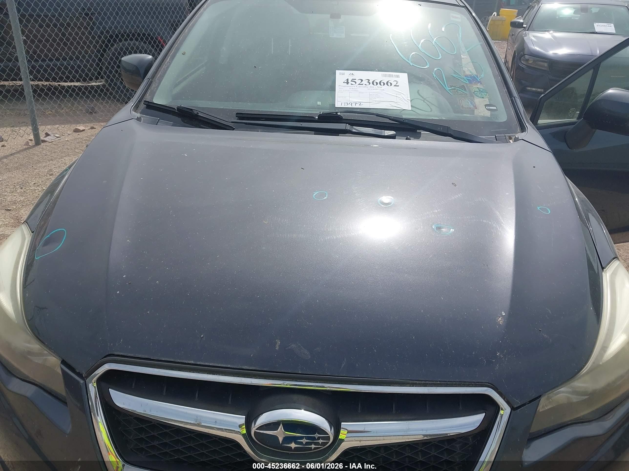 2014 Subaru Xv Crosstrek 2.0i Premium Blue vin: JF2GPACC3E8304634