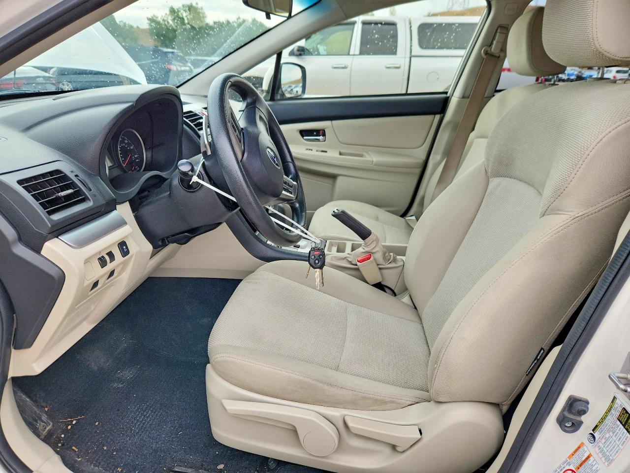 2014 Subaru Xv Crosstrek 2.0 Premium White vin: JF2GPACC3E8304679