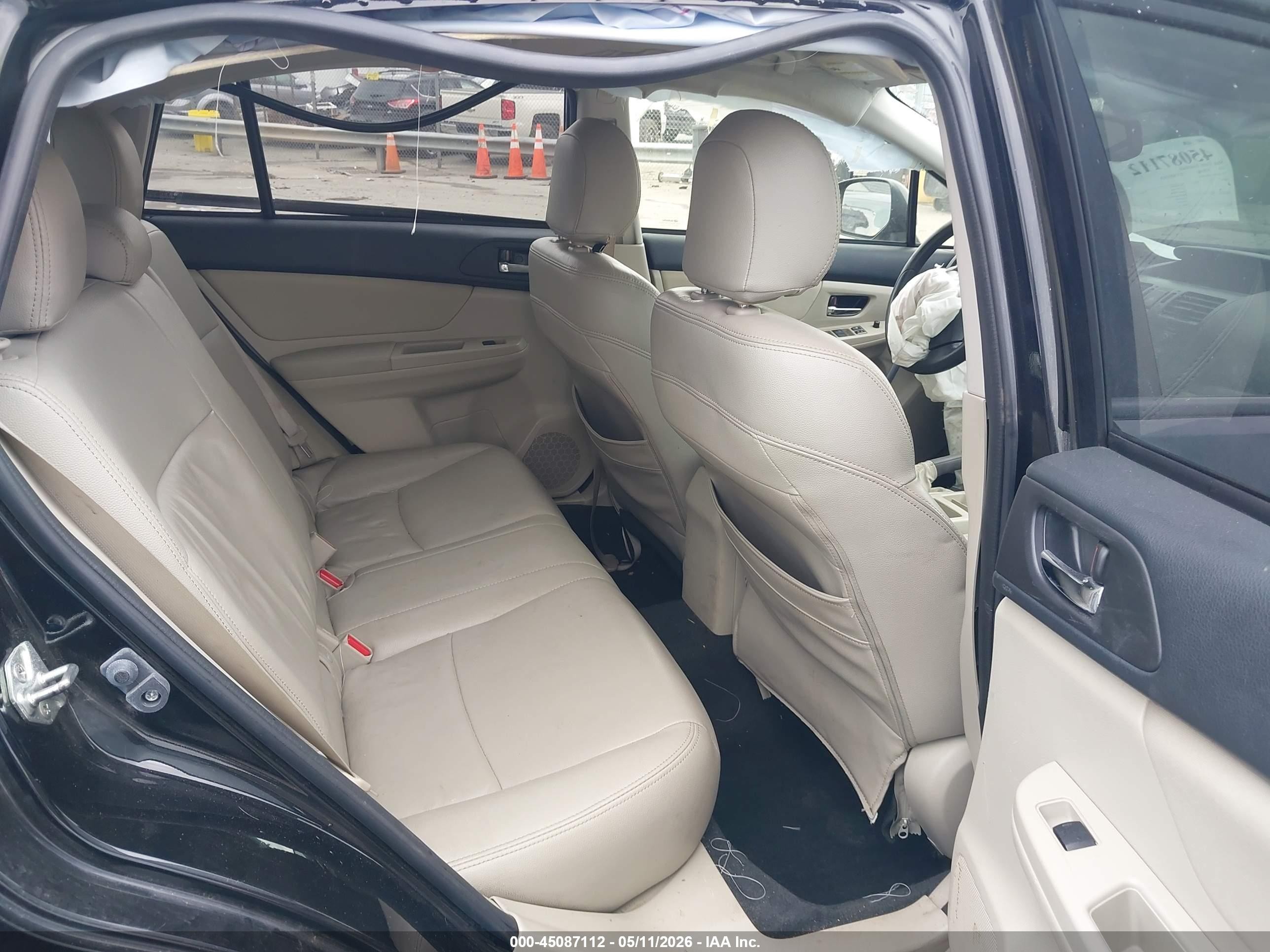 2014 Subaru Xv Crosstrek 2.0i Premium Black vin: JF2GPACC3E8308747